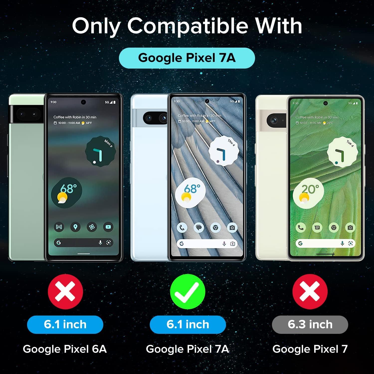 Protector de Pantalla Vidrio Templado ivoler para Google Pixel 7a