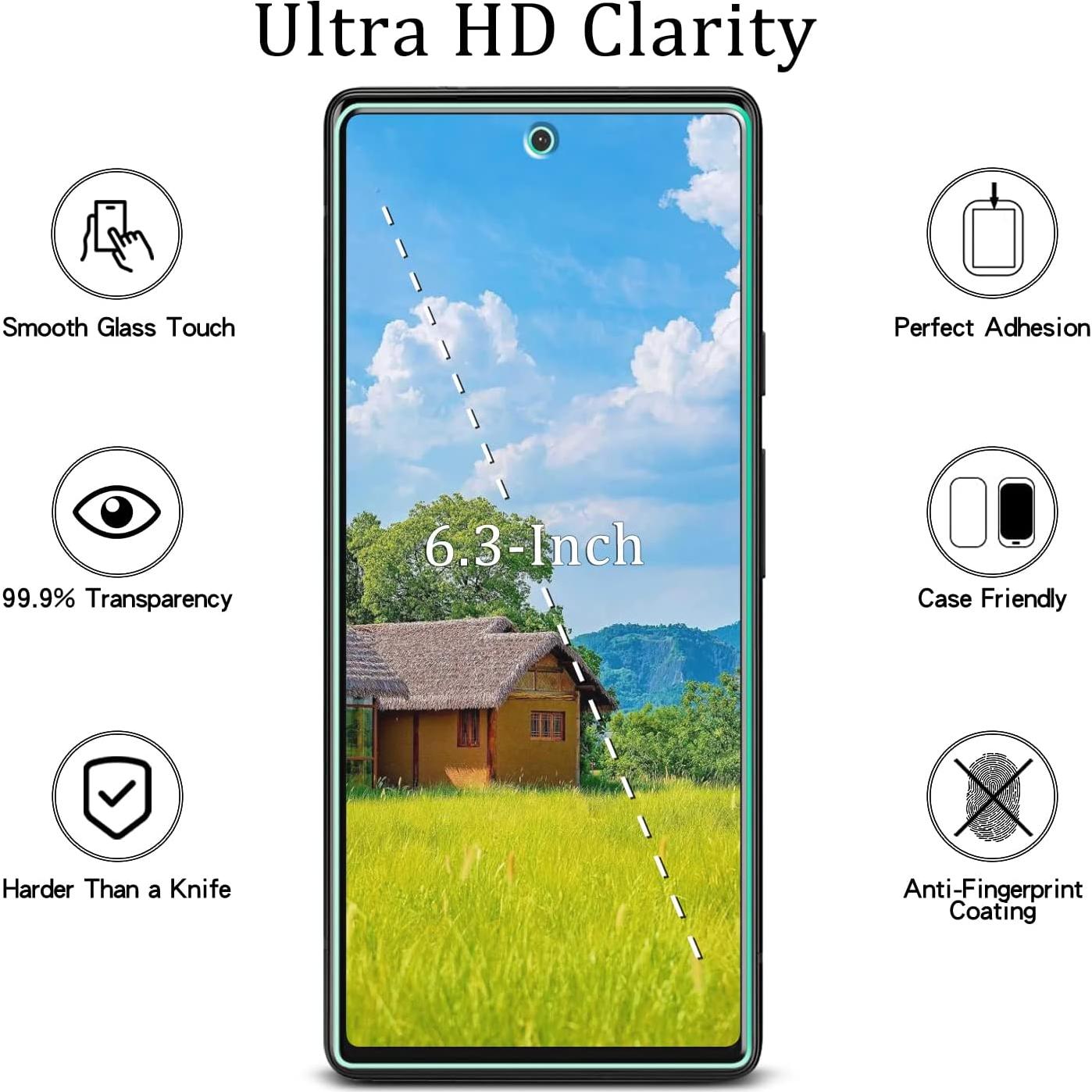 Protector de Pantalla Vidrio Templado MAYtobe para Google Pixel 7