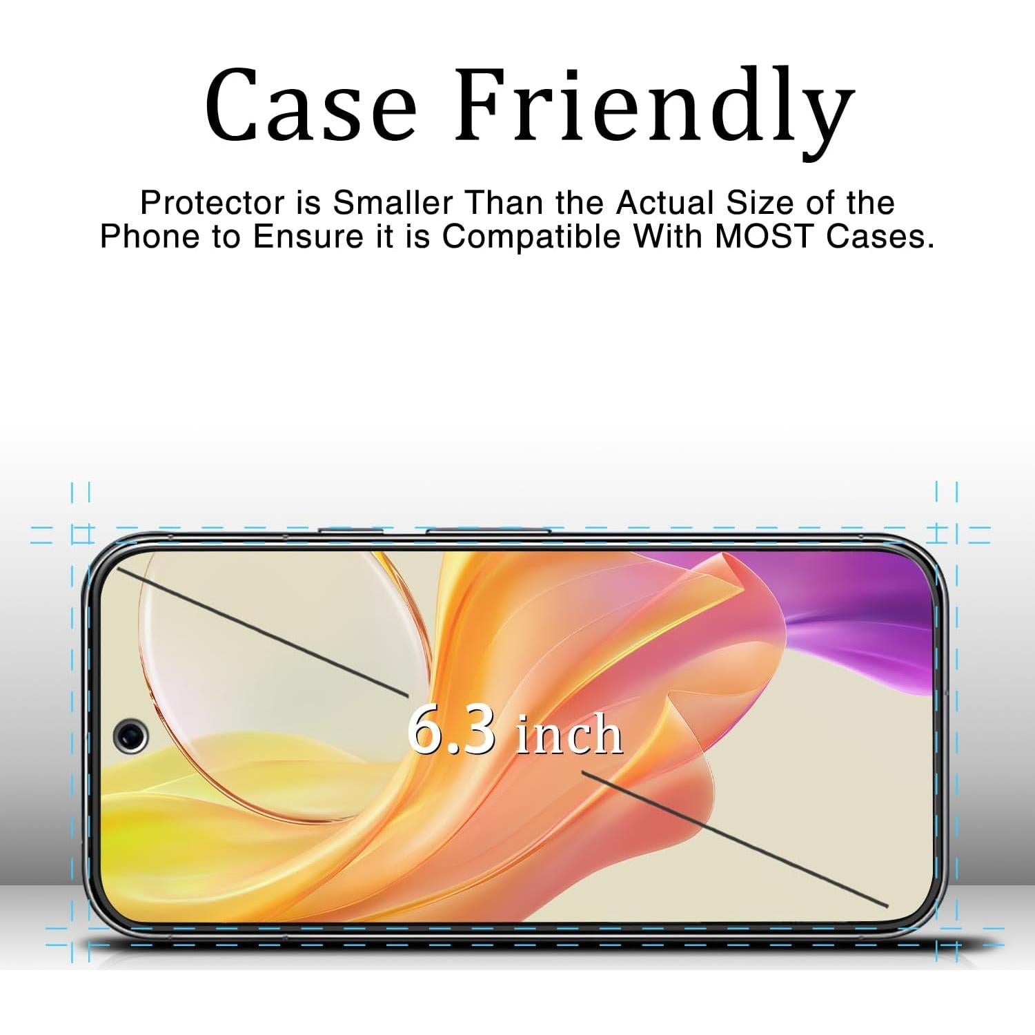 Protector de Pantalla KAREEN para Google Pixel 9 Vidrio Templado