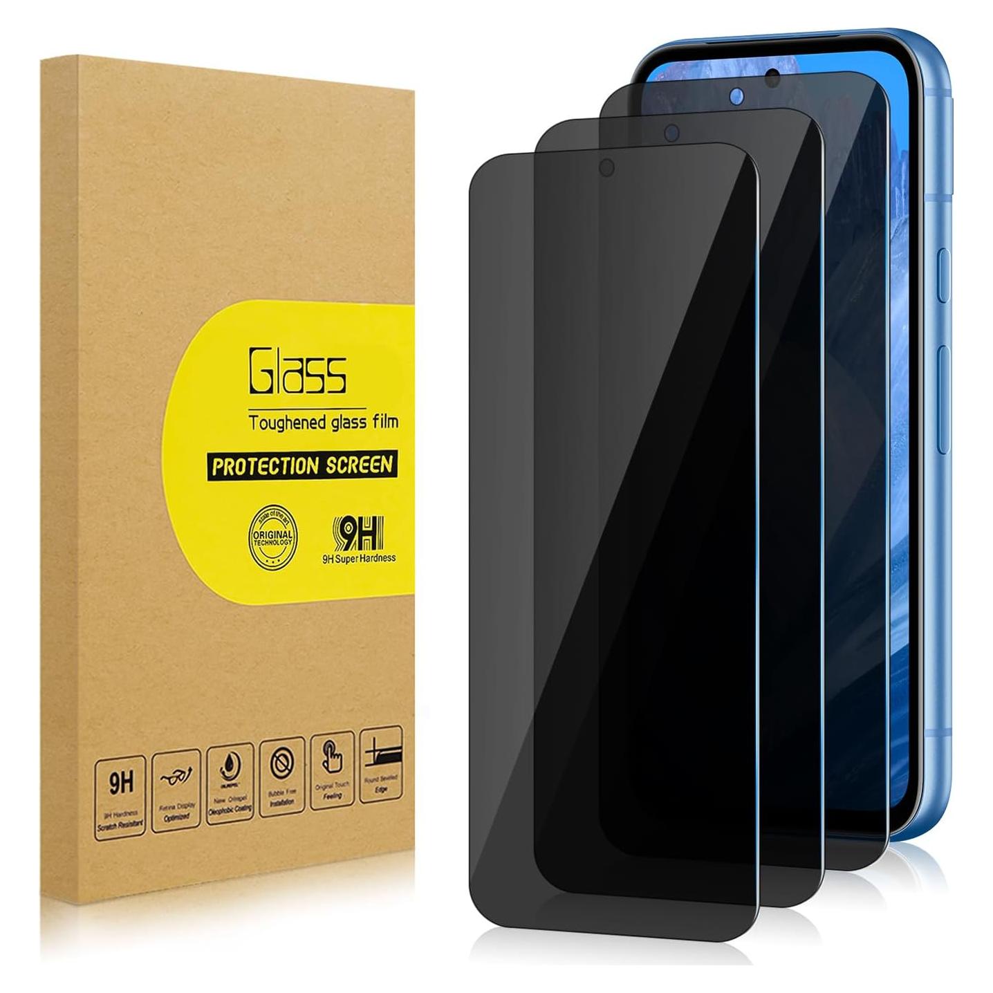 Protector de Pantalla Privado 3 Pack Lokyoo para Google Pixel 8A