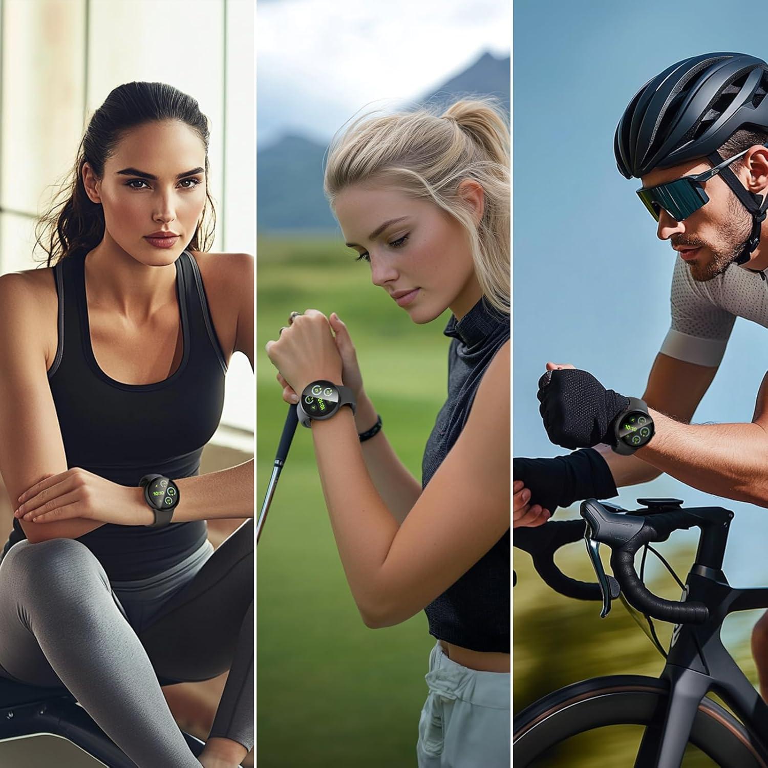 Funda Dura para Google Pixel Watch 3 41mm + Protector Vidrio