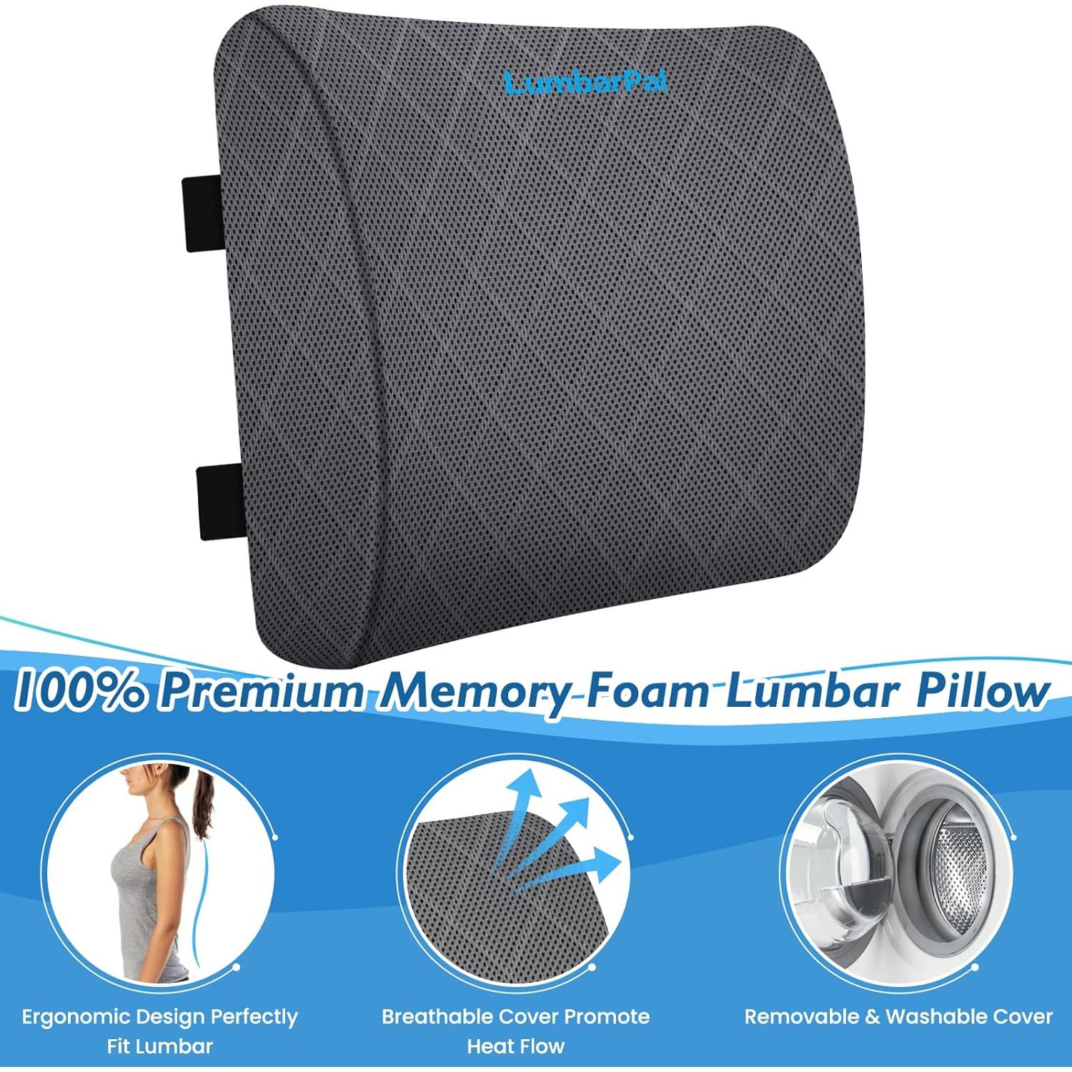 Almohada Lumbar LumbarPal LP0001-0GE Espuma Viscoelástica