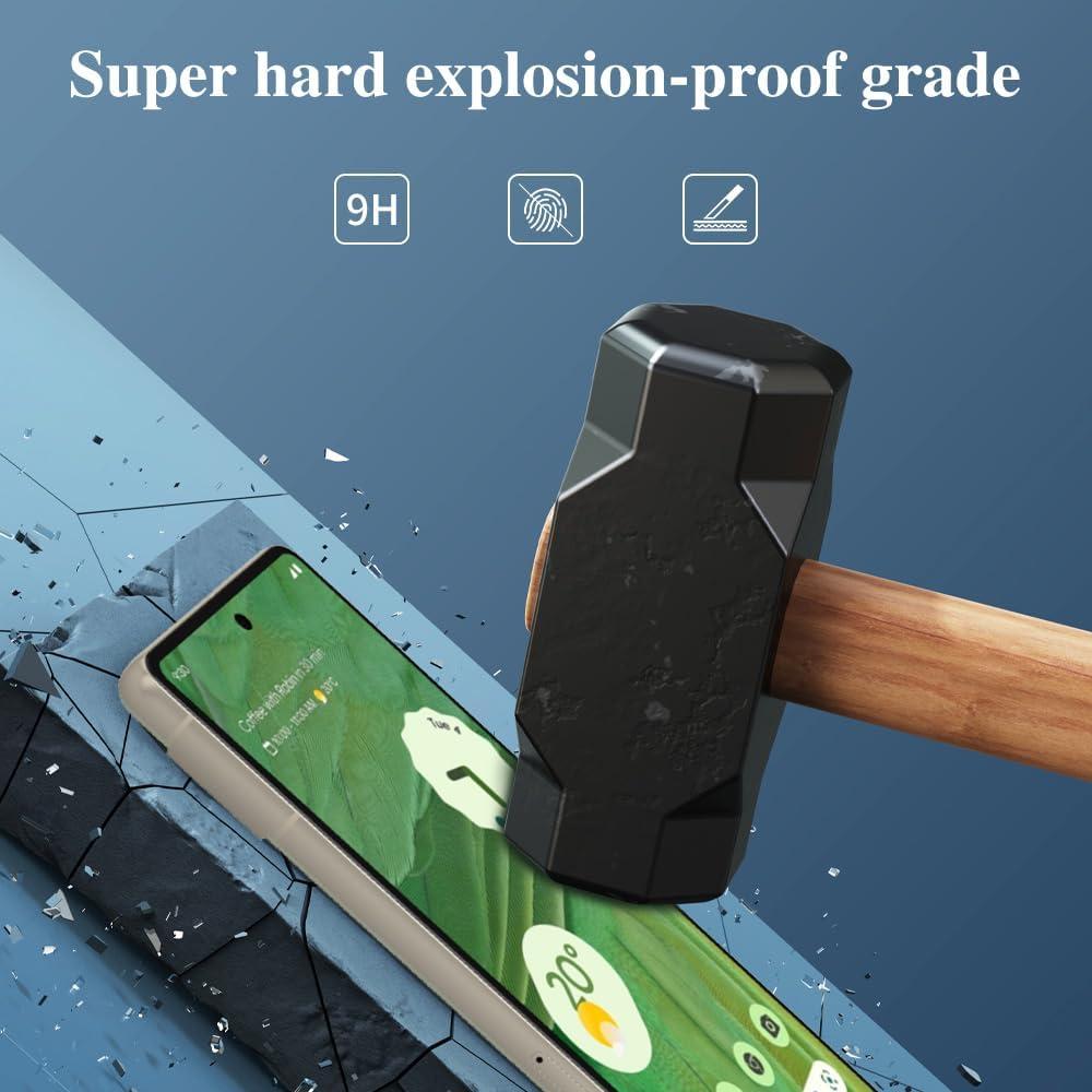 Protector de Pantalla Vidrio Templado GOZOPO para Google Pixel 7