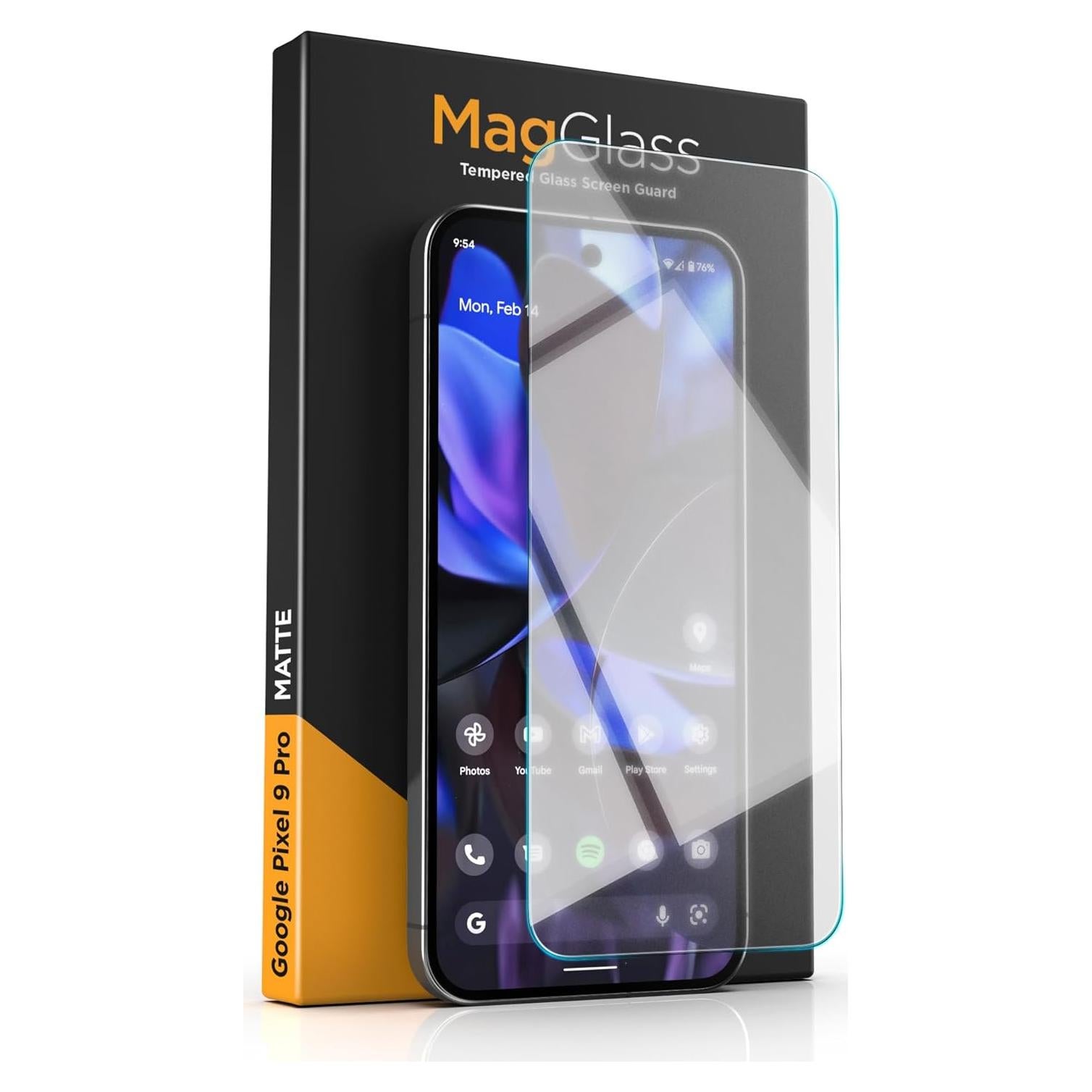 Protector de Pantalla Mate MagGlass para Google Pixel 9/9 Pro