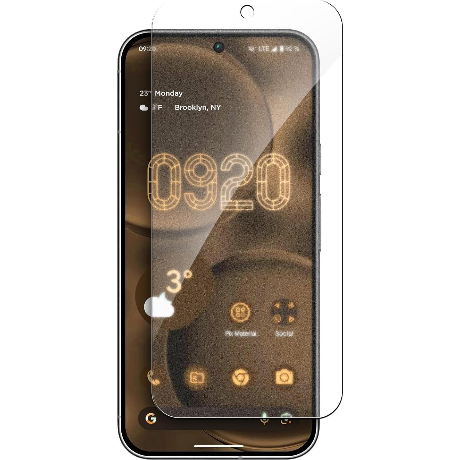 Protector de Pantalla Mate MagGlass para Google Pixel 9/9 Pro