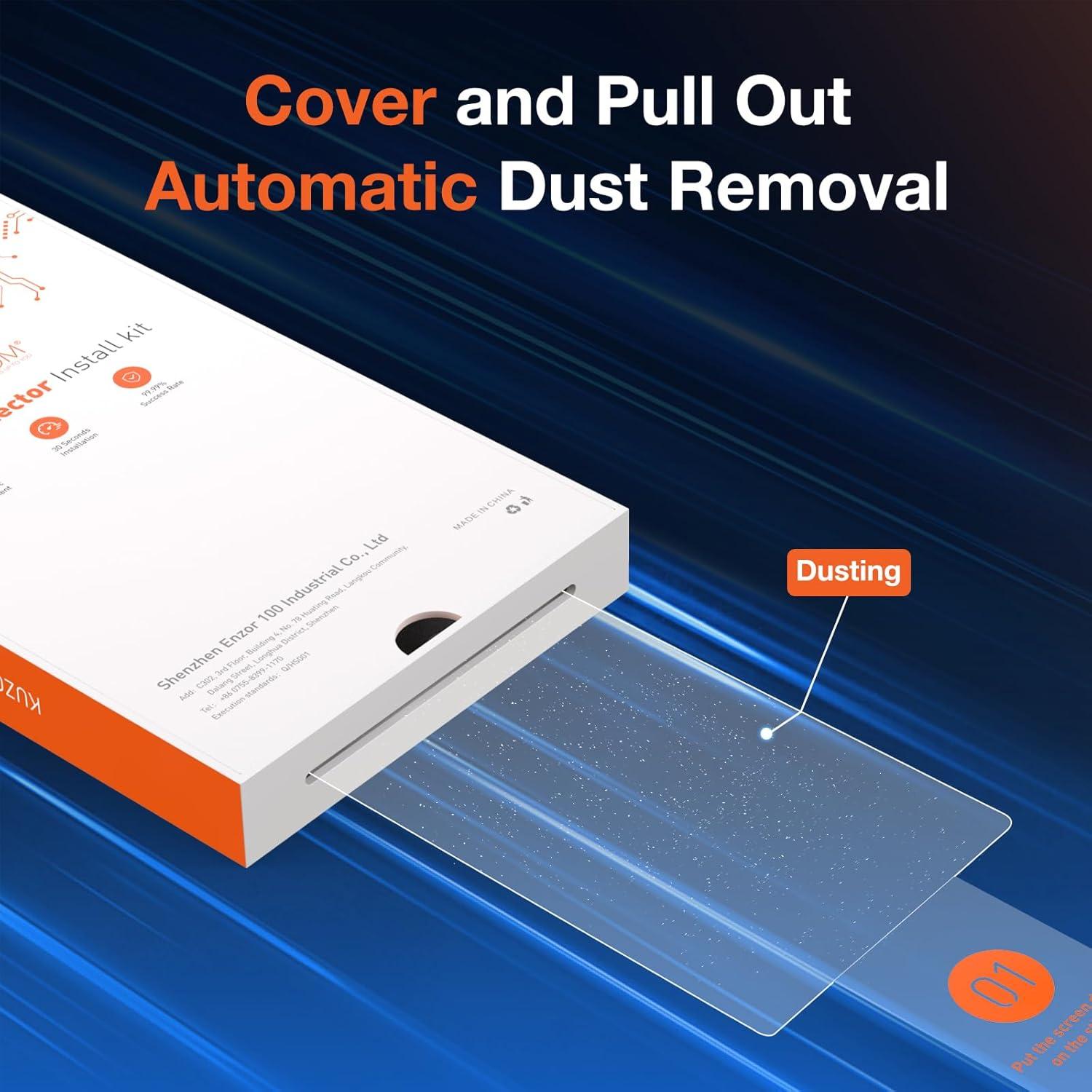 Protector de Pantalla Vidrio Templado KUZOOM para Google Pixel 9 Pro XL