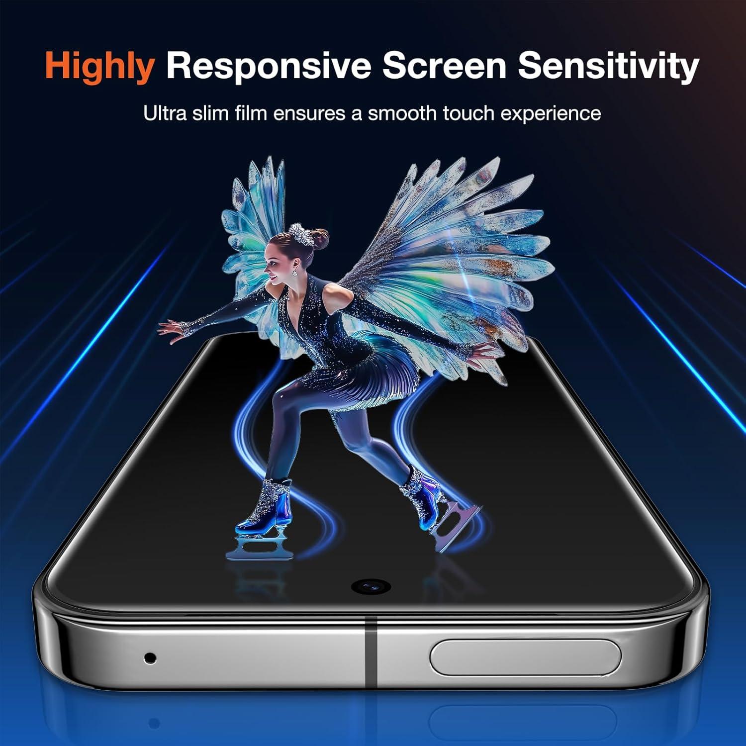 Protector de Pantalla Vidrio Templado KUZOOM para Google Pixel 9 Pro XL