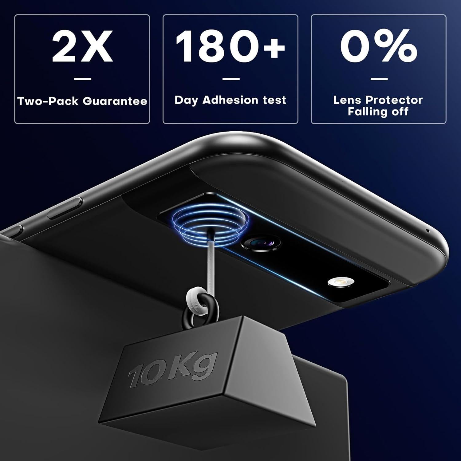 Protector de Pantalla TAURI para Google Pixel 8A - Vidrio Templado 9H