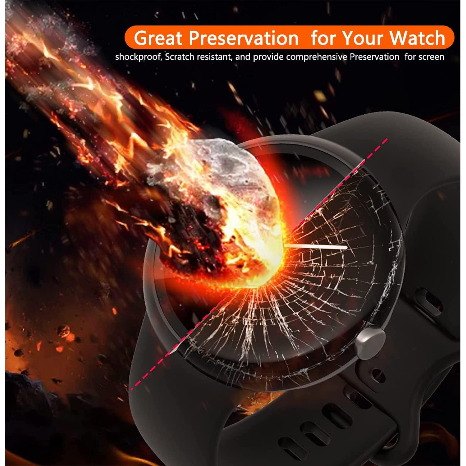 Funda HASDON para Google Pixel Watch 2 con Protector de Pantalla