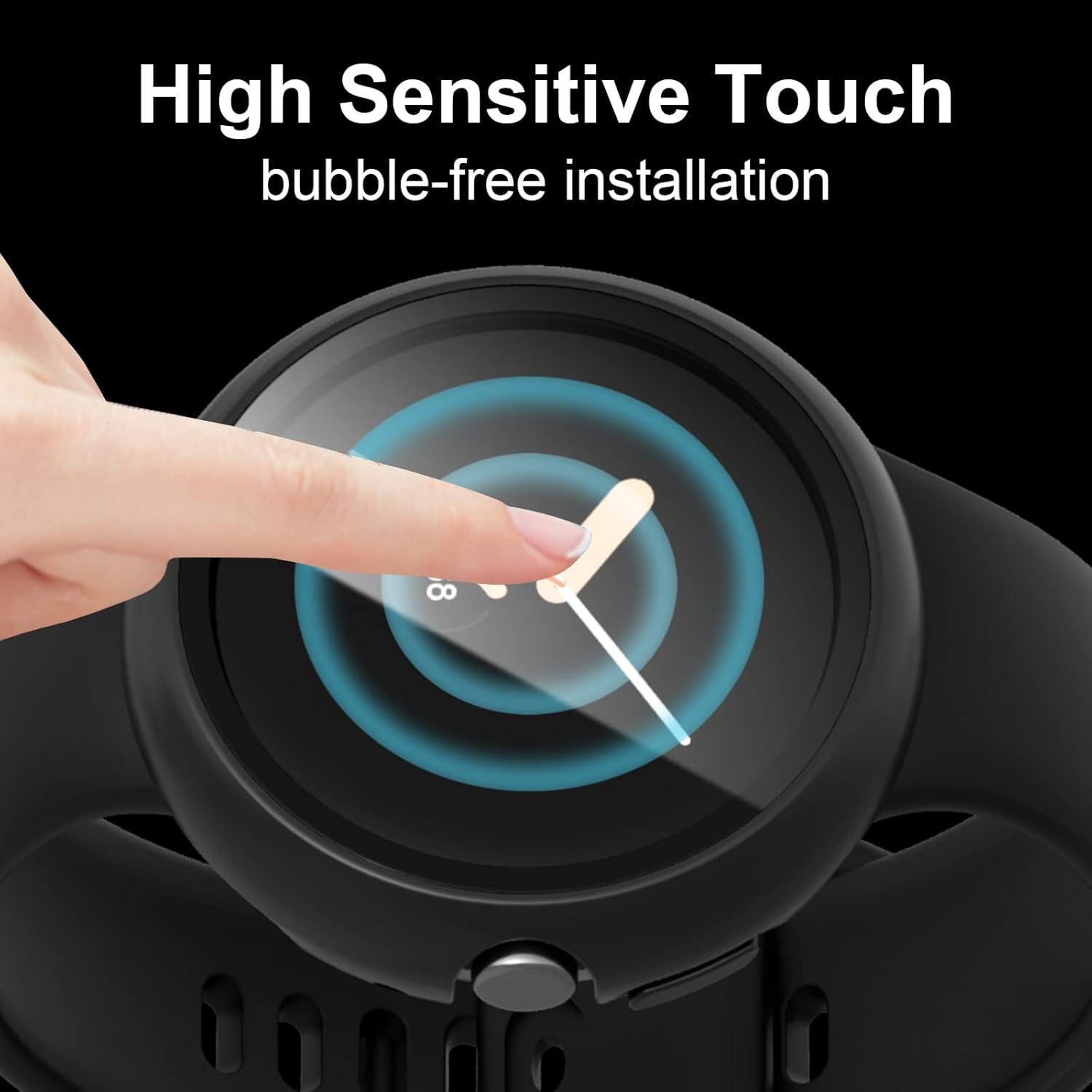 Funda HASDON para Google Pixel Watch 2 con Protector de Pantalla