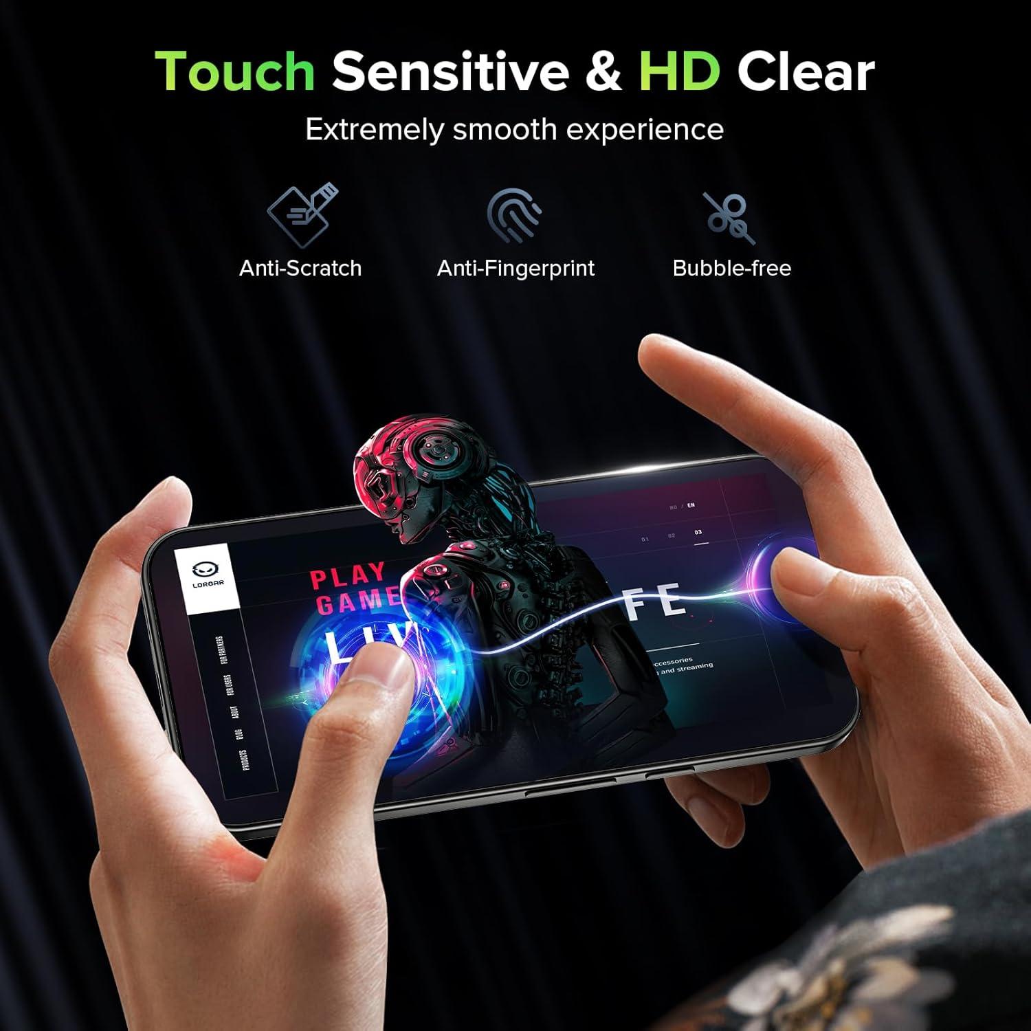 Protector de Pantalla Privada Ruky para Google Pixel 9/9 Pro - 2 Piezas