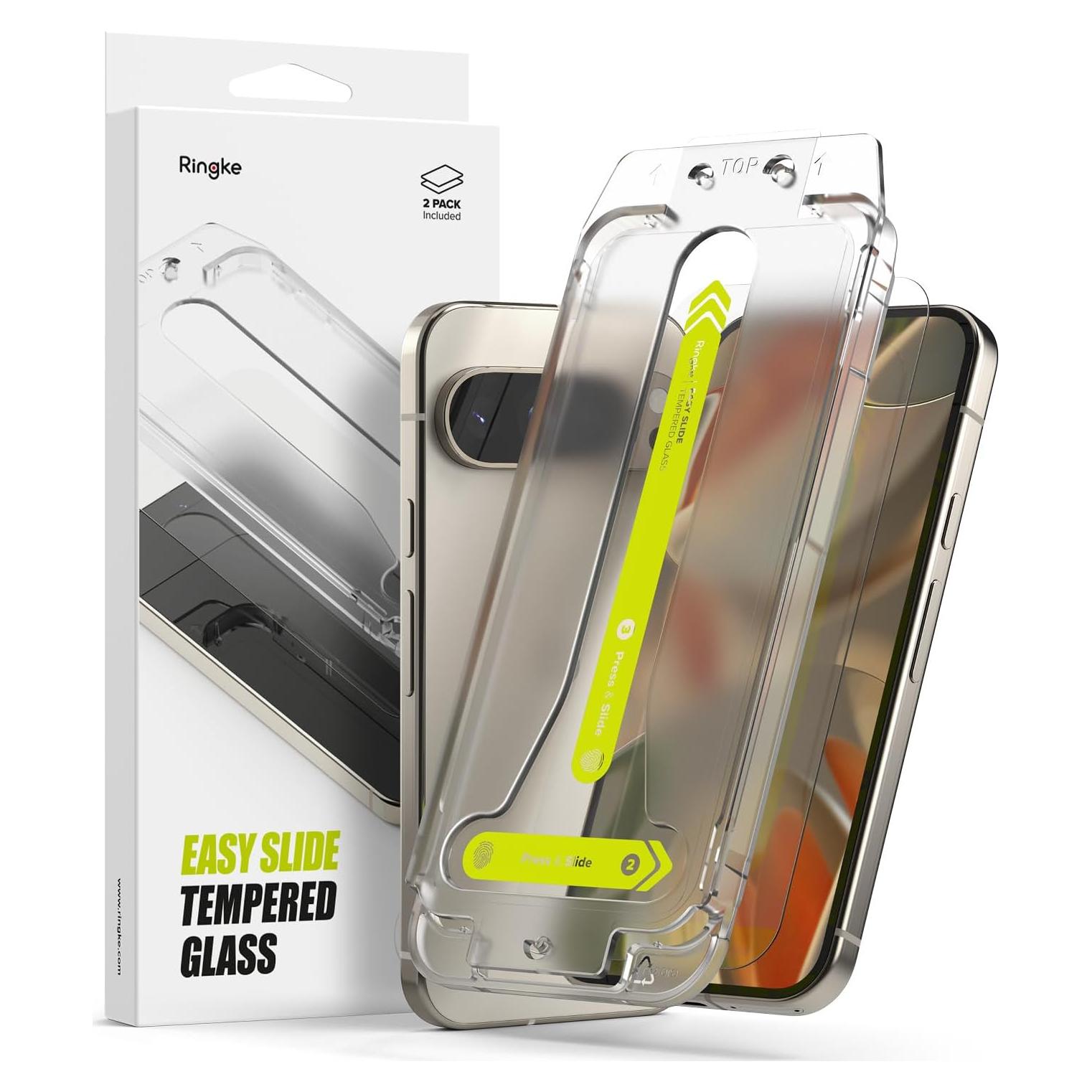 Protector de Pantalla Vidrio Templado Ringke Easy Slide 9H - 2 Unidades