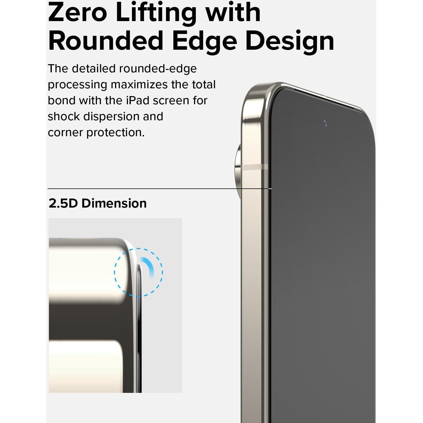 Protector de Pantalla Vidrio Templado Ringke Easy Slide 9H - 2 Unidades