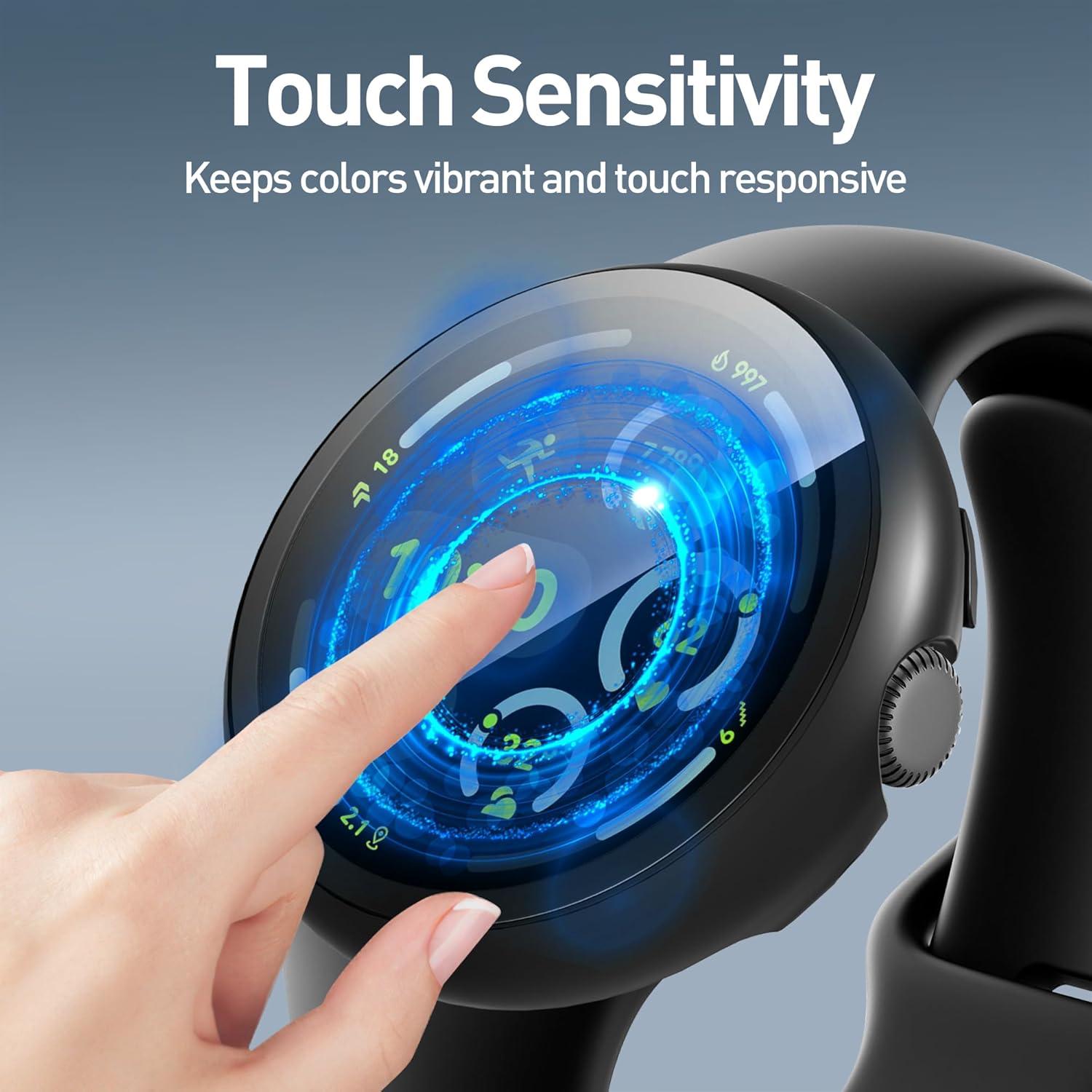 Funda Protectora Suoman para Google Pixel Watch 3 45mm - 4-Pack