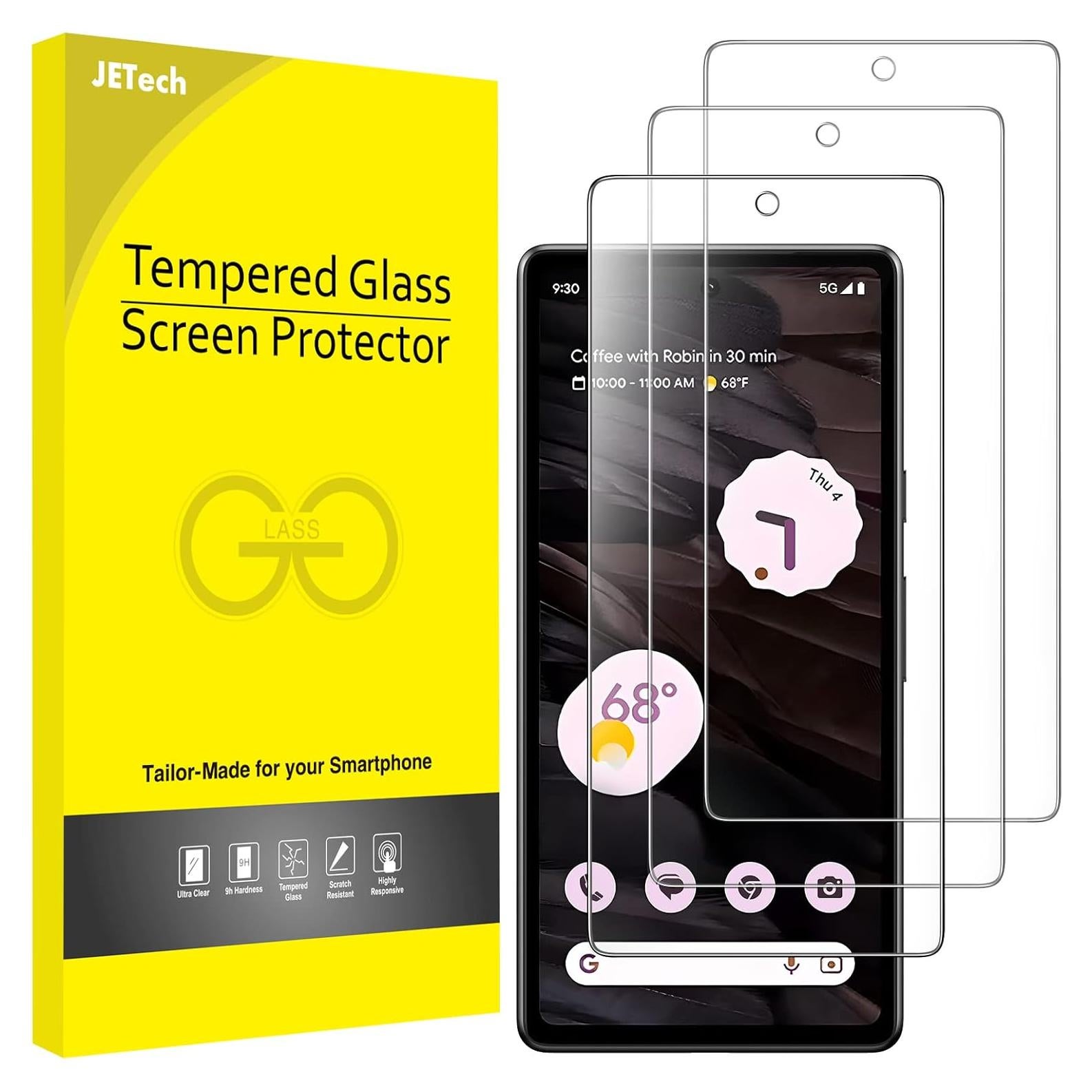 Protector de Pantalla JETech para Google Pixel 7a 6.1" HD