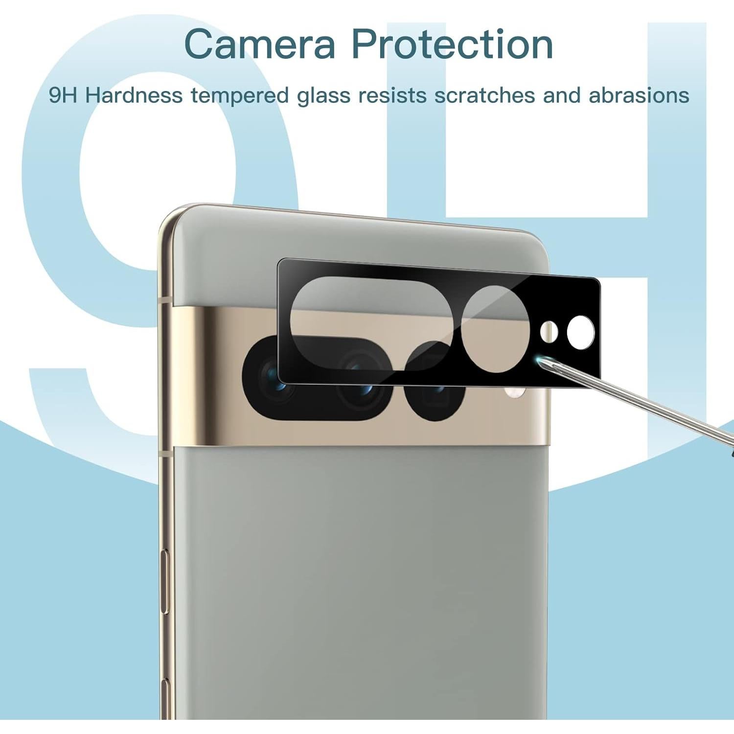 Protector de Pantalla JETech para Google Pixel 7 Pro - TPU Flexible HD