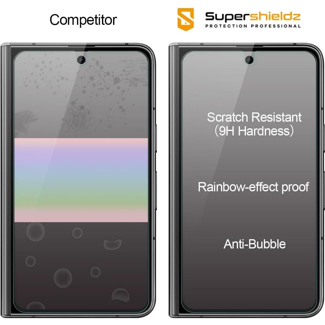 Protector de Pantalla Vidrio Templado Supershieldz para Google Pixel Fold - 3 Unidades