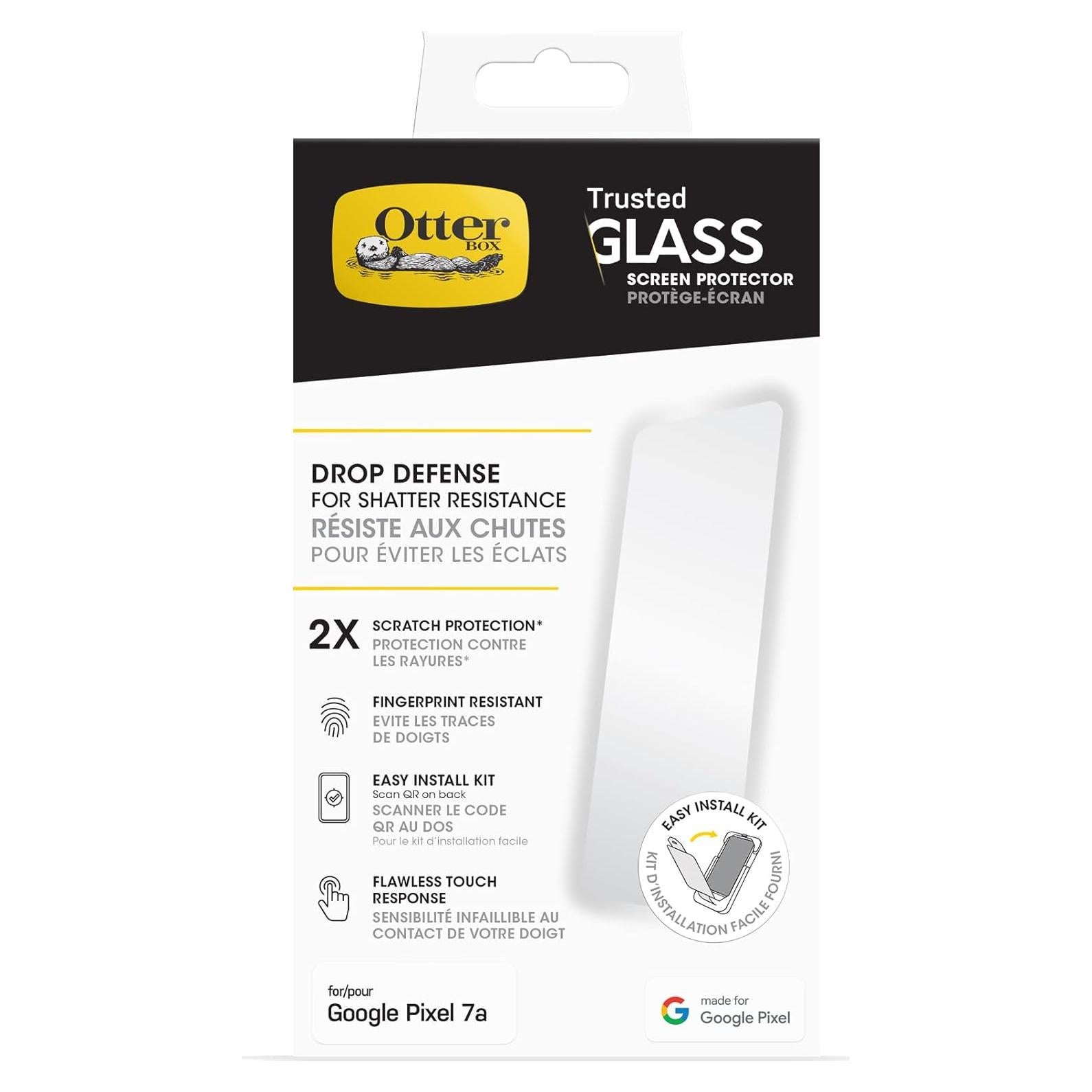 Protector de Pantalla de Vidrio OtterBox para Google Pixel 7A