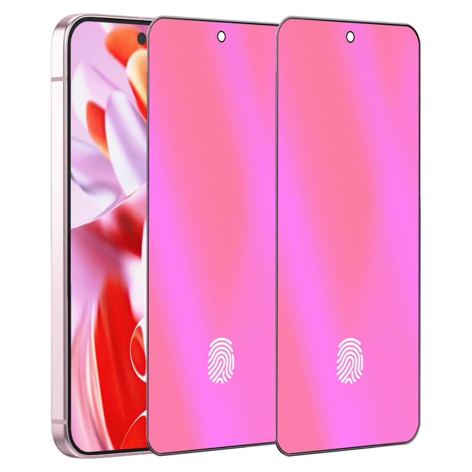 Paquete de 2 Cristales Templados Anti-Azul BWEDXEZ para Google Pixel 9 Pro XL 6.8"