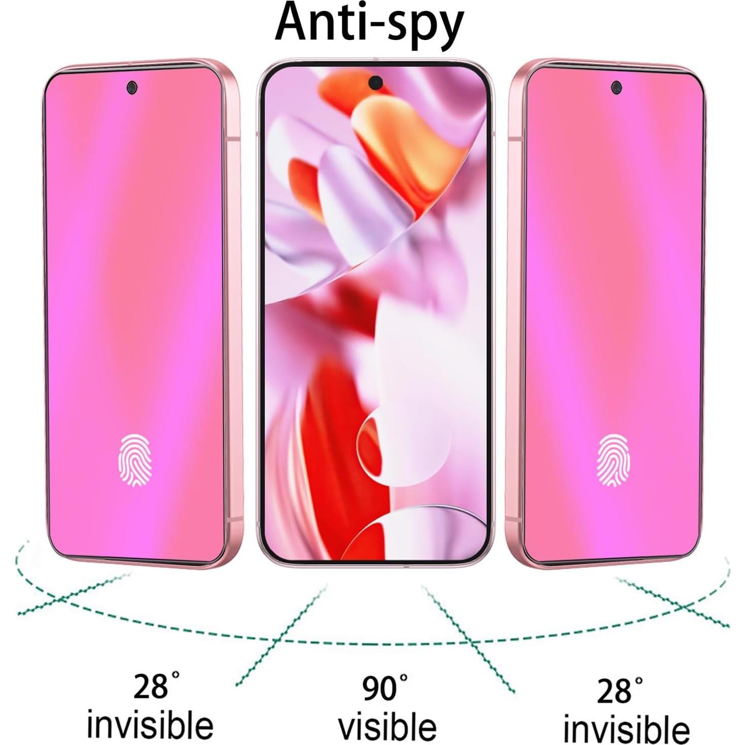 Paquete de 2 Cristales Templados Anti-Azul BWEDXEZ para Google Pixel 9 Pro XL 6.8"