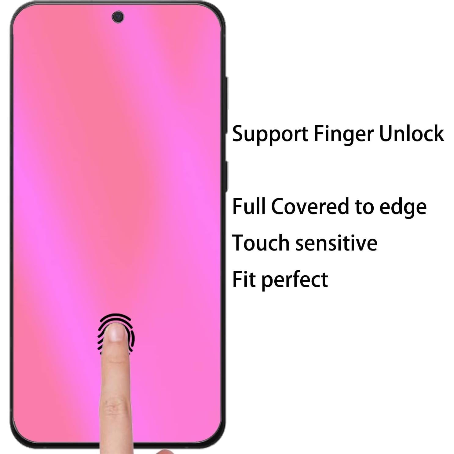 Paquete de 2 Cristales Templados Anti-Azul BWEDXEZ para Google Pixel 9 Pro XL 6.8"