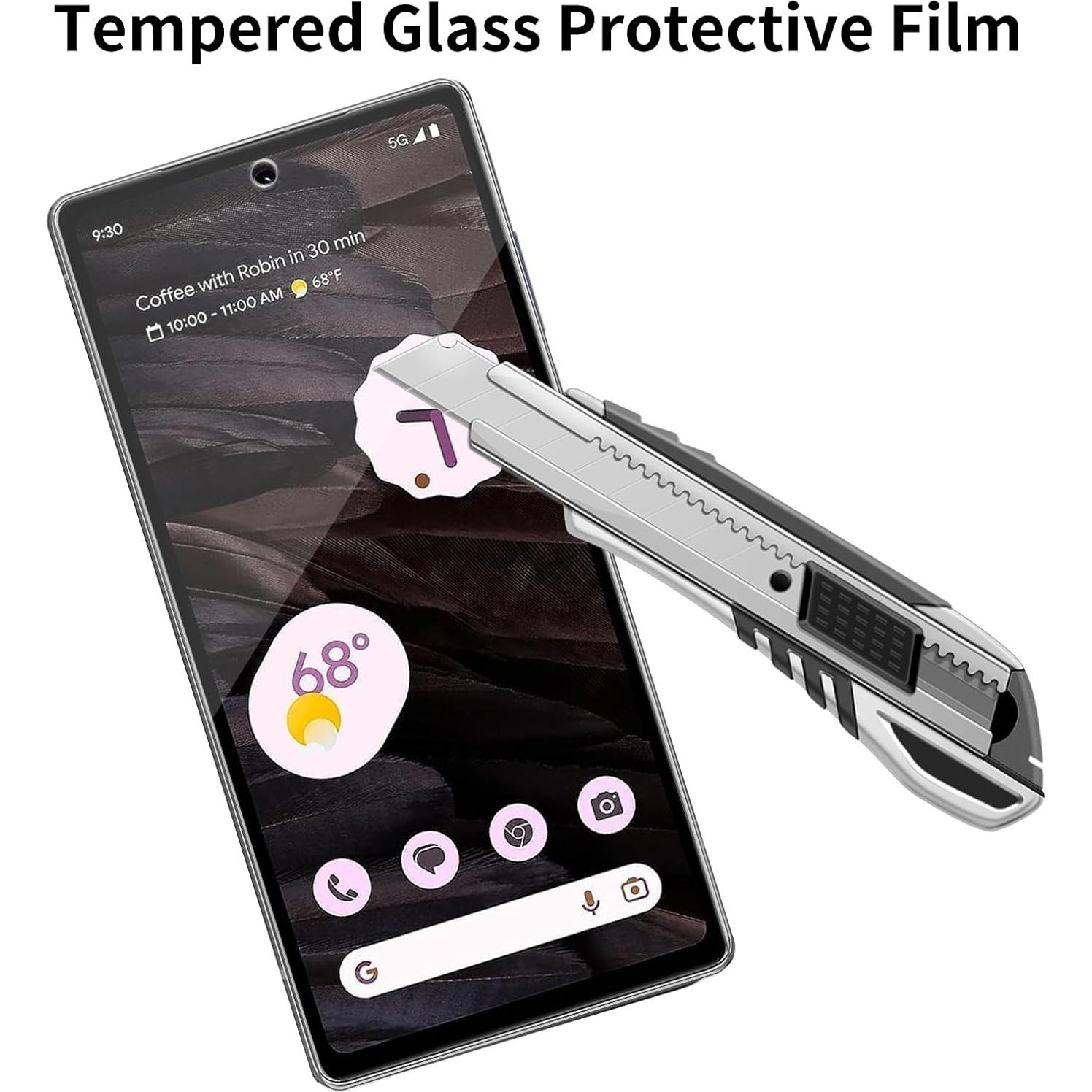 Paquete de 4 Protectores de Pantalla Vidrio Templado iCsapr 9H