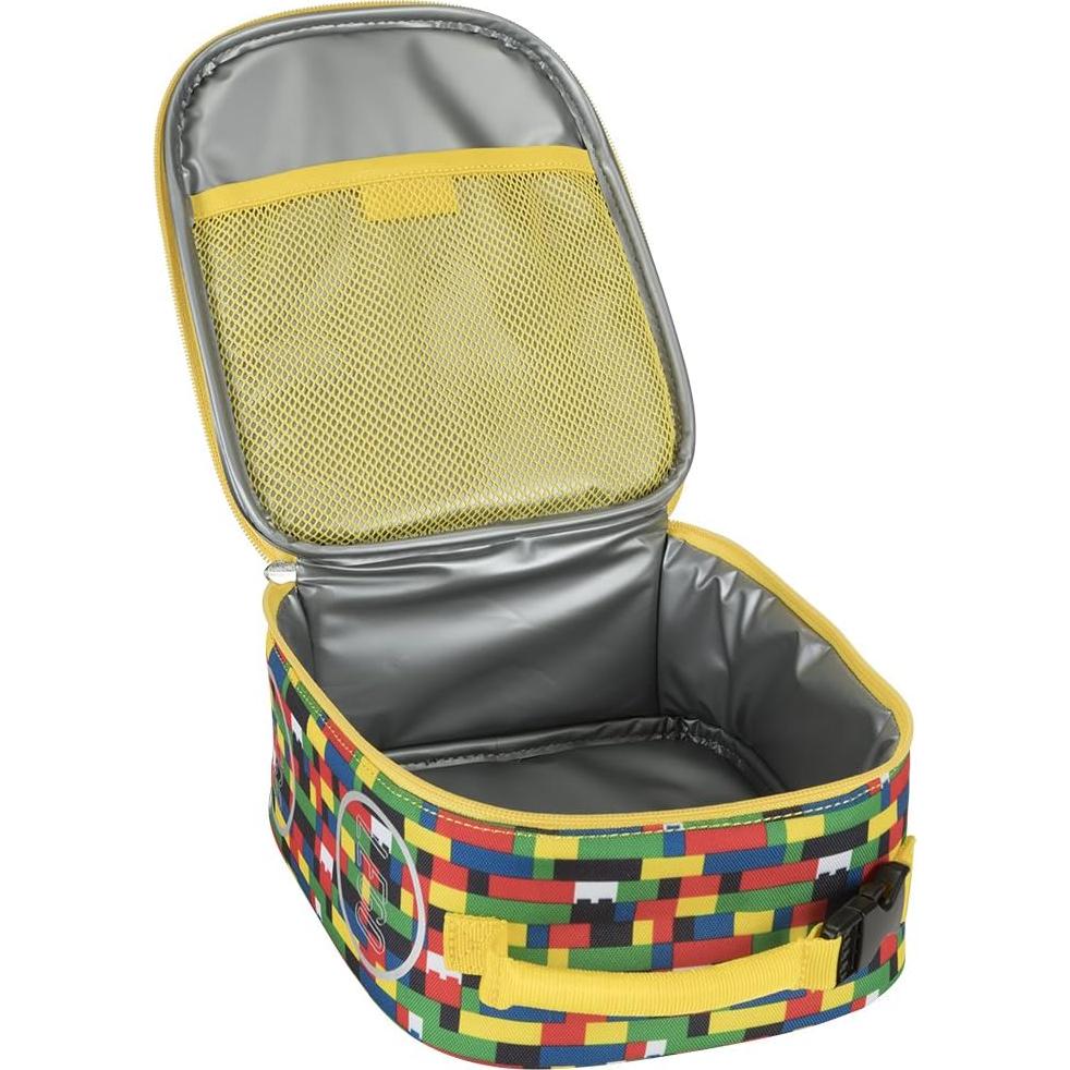 Caja de Almuerzo LEGO Pared de Ladrillos 23x19x10 cm