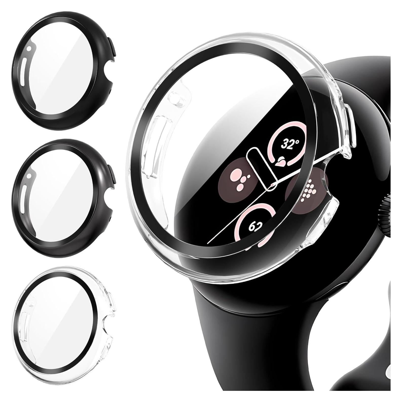 Funda Protectora Suoman para Google Pixel Watch 41mm - 3-Pack