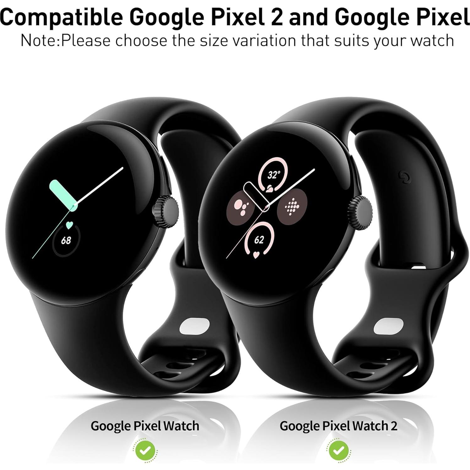 Funda Protectora Suoman para Google Pixel Watch 41mm - 3-Pack