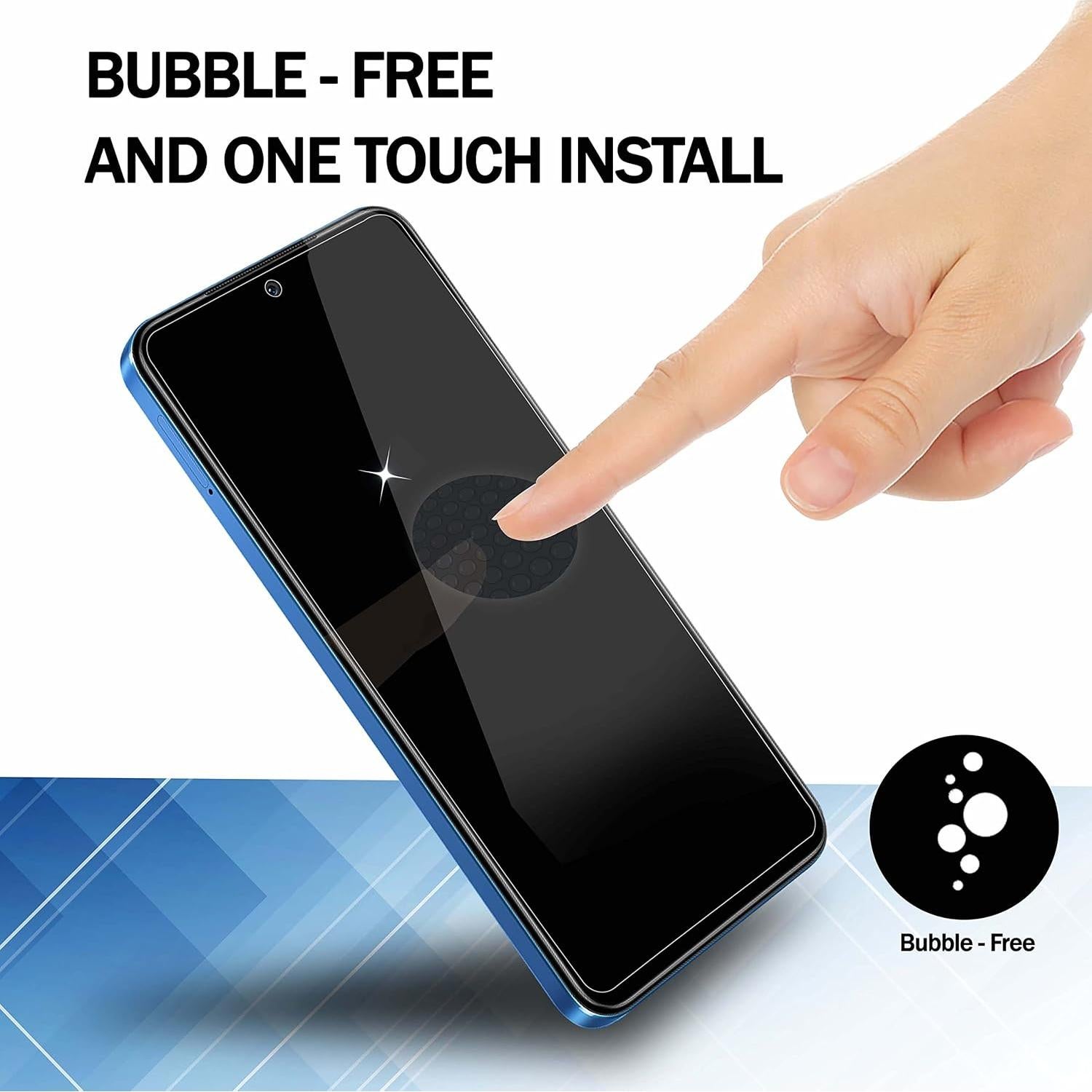 Protector de Pantalla RKINC para Google Pixel 6A - 3 Unidades Vidrio Templado 0.33mm