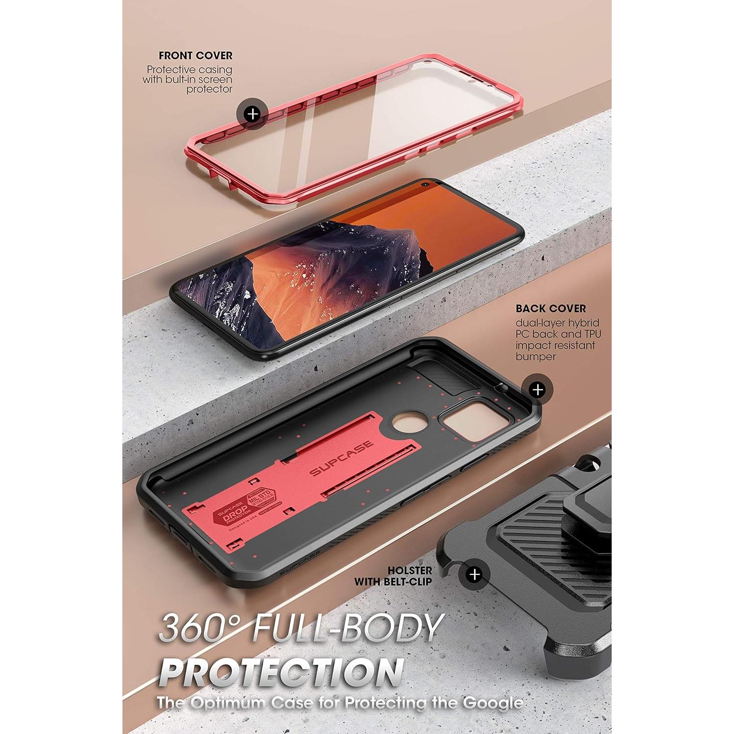 Funda Resistente SUPCASE Unicorn Beetle Pro para Google Pixel 4A 5G