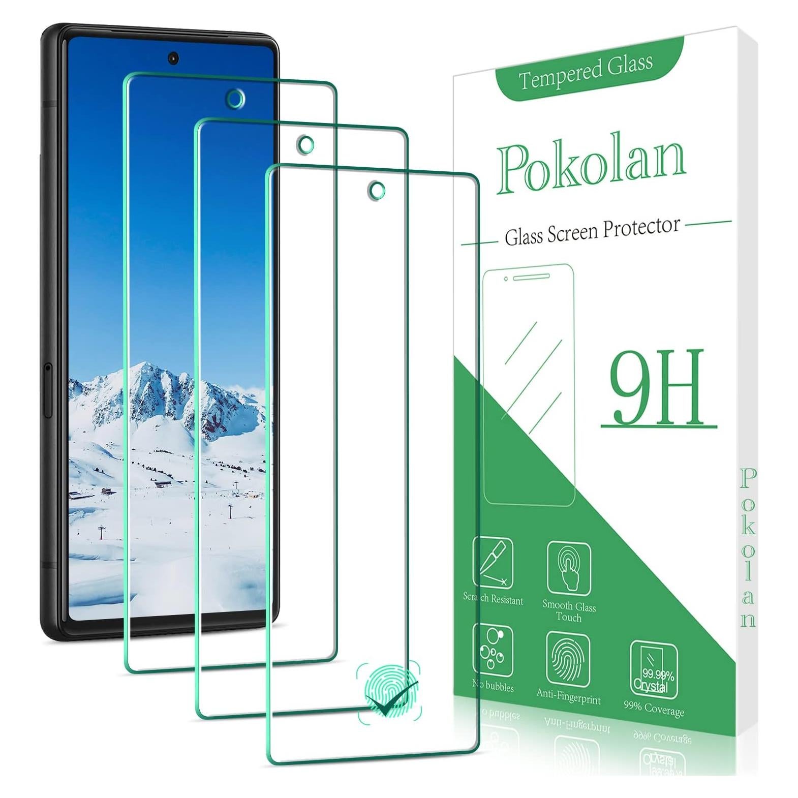 Protector de Pantalla Vidrio Templado Pokolan para Google Pixel 7