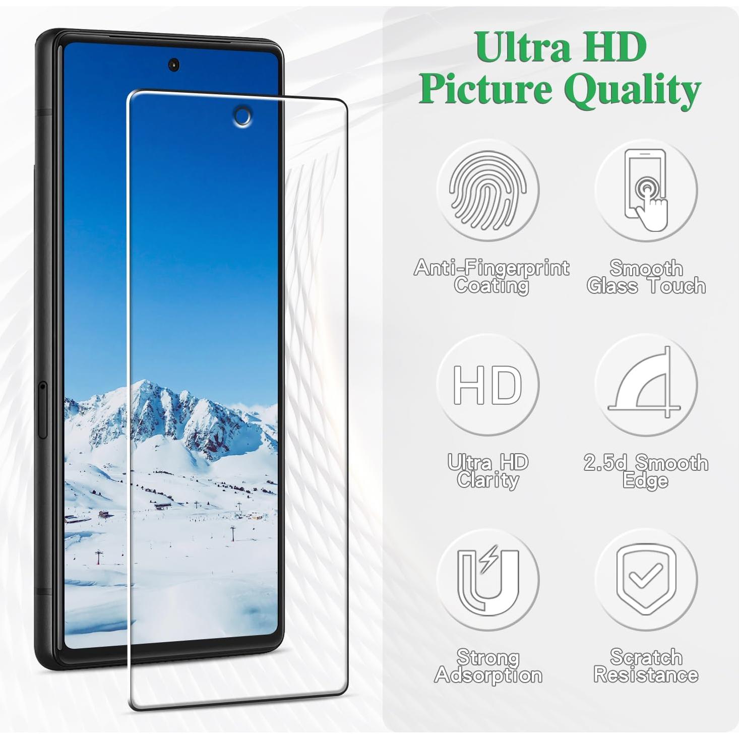 Protector de Pantalla Vidrio Templado Pokolan para Google Pixel 7