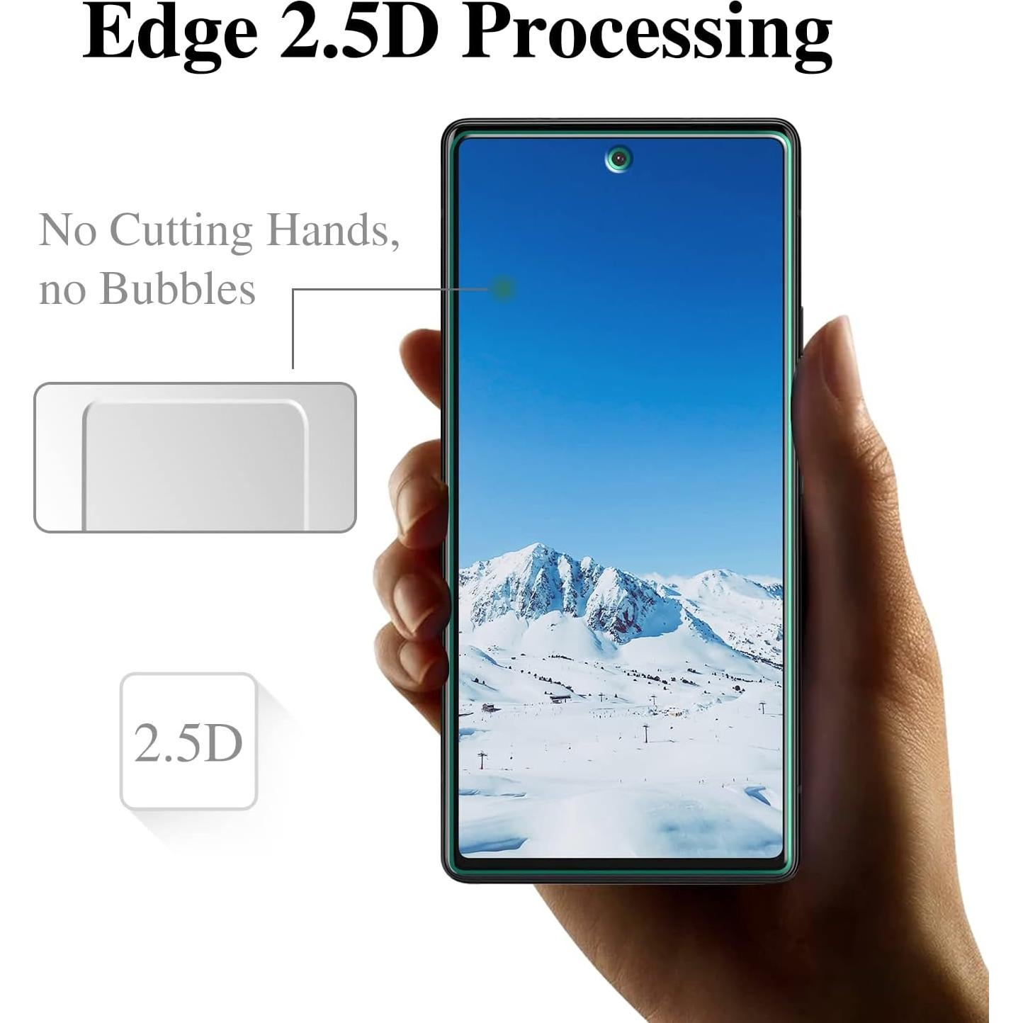 Protector de Pantalla Vidrio Templado Pokolan para Google Pixel 7