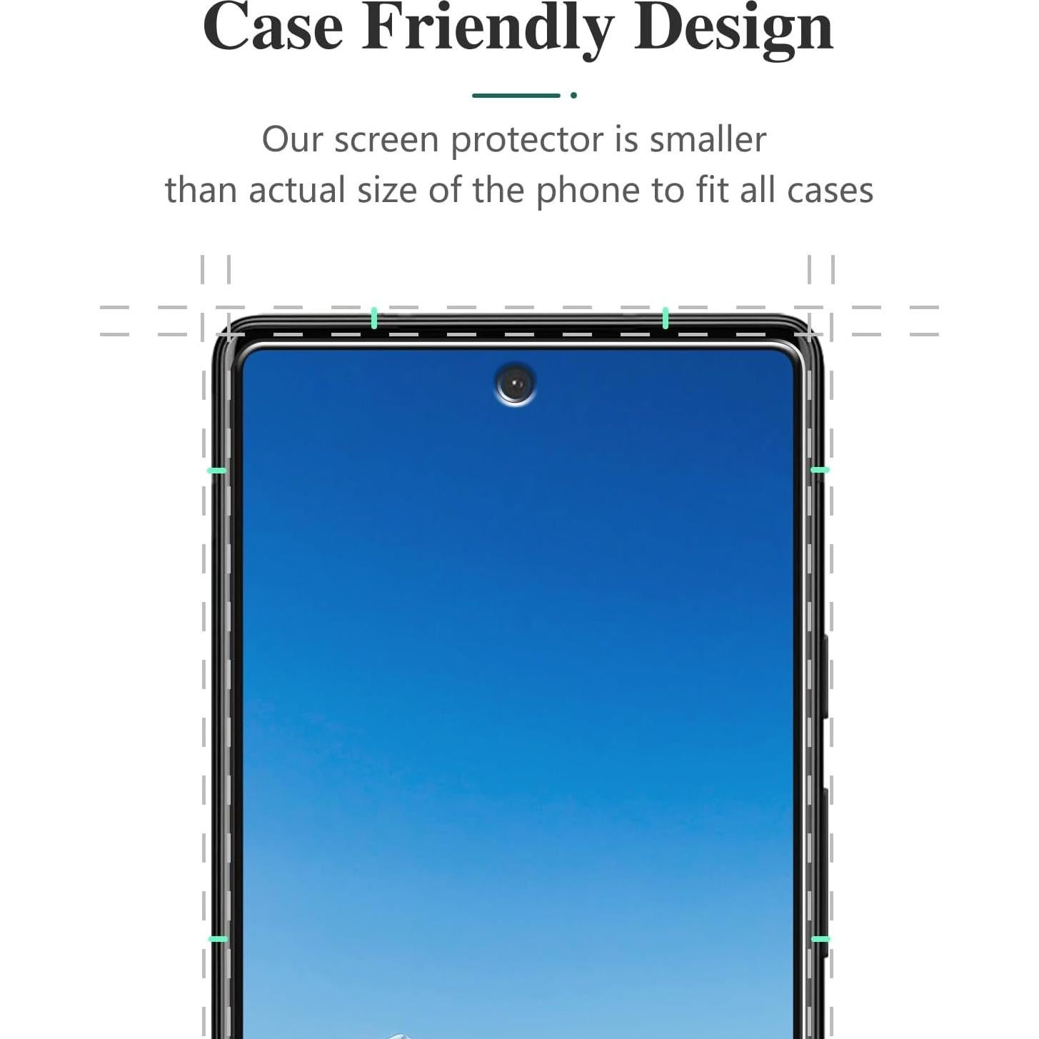 Protector de Pantalla Vidrio Templado Pokolan para Google Pixel 7