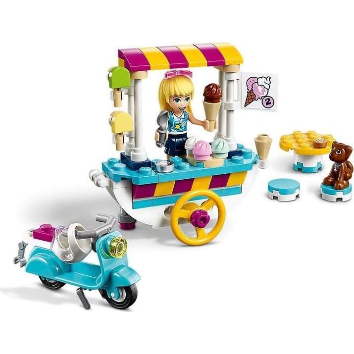 Friends Ice Cream Cart 41389 Building Kit, Featuring Friends Stephanie Mini-Doll, New 2020 (97 Pieces)