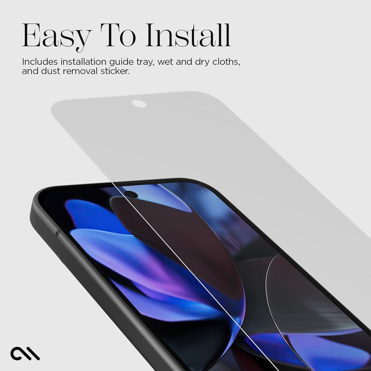 Protector de Pantalla Case-Mate Google Pixel 9/9 Pro 6.3" Vidrio 9H