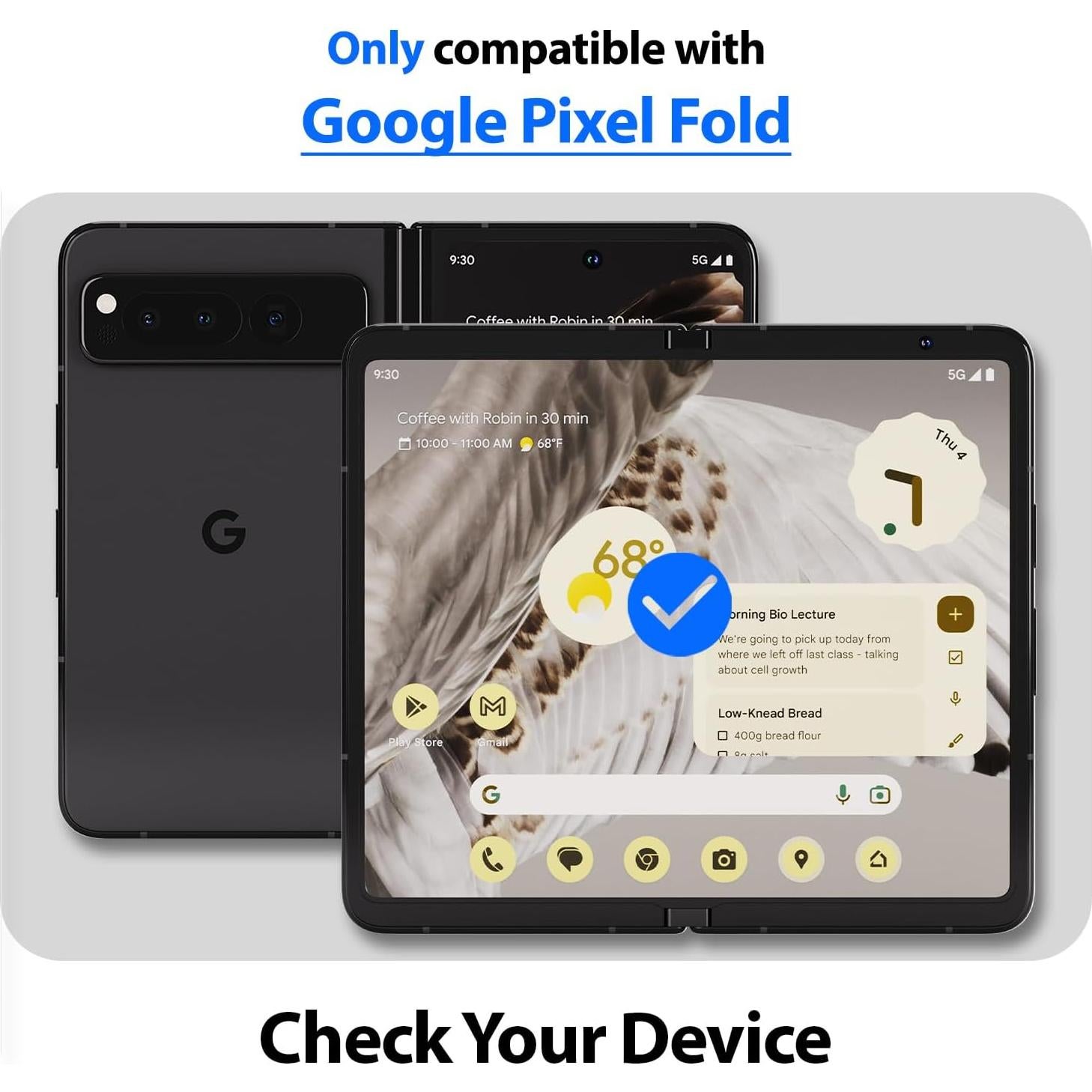 Protector de Pantalla Whitestone DOME GEN para Pixel Fold