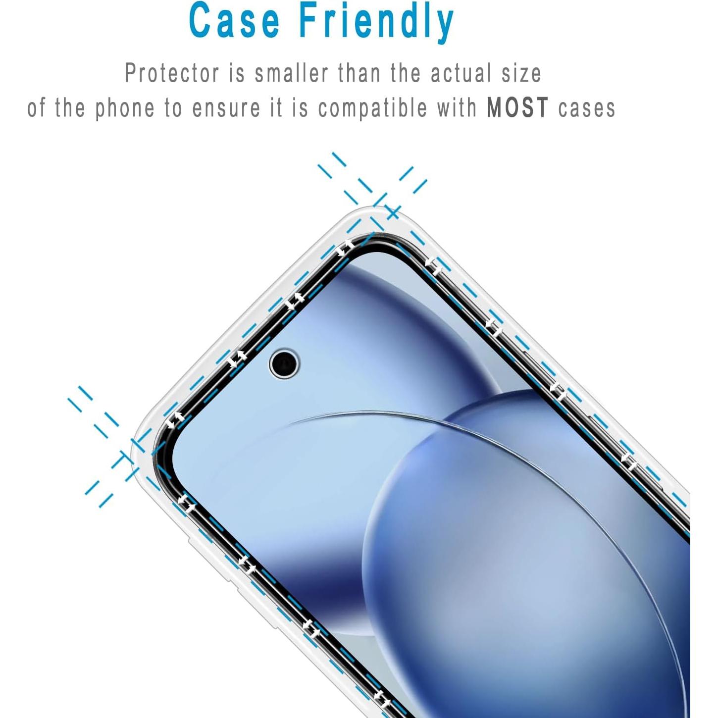 Protector de Pantalla Privado Bencuku para Google Pixel 9A