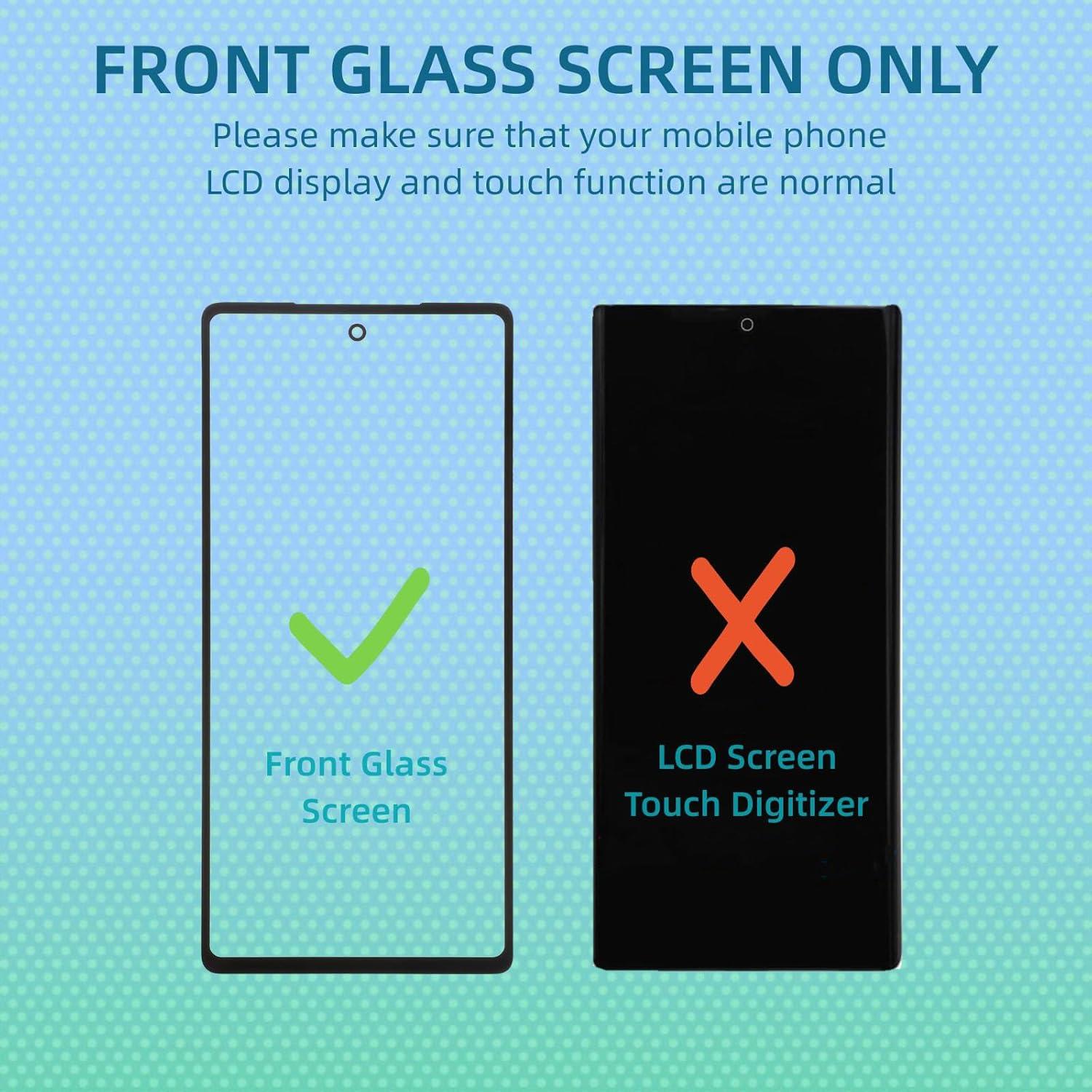 Kit de Reemplazo de Vidrio Frontal UYGHHK para Google Pixel 6A