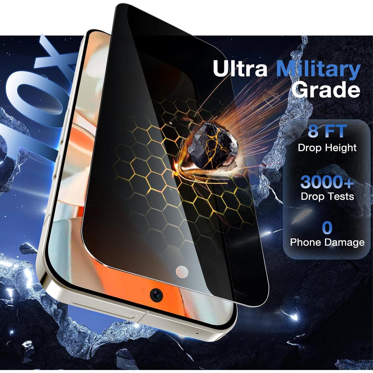 Protector de Pantalla Privado YWXTW para Google Pixel 9 Pro XL