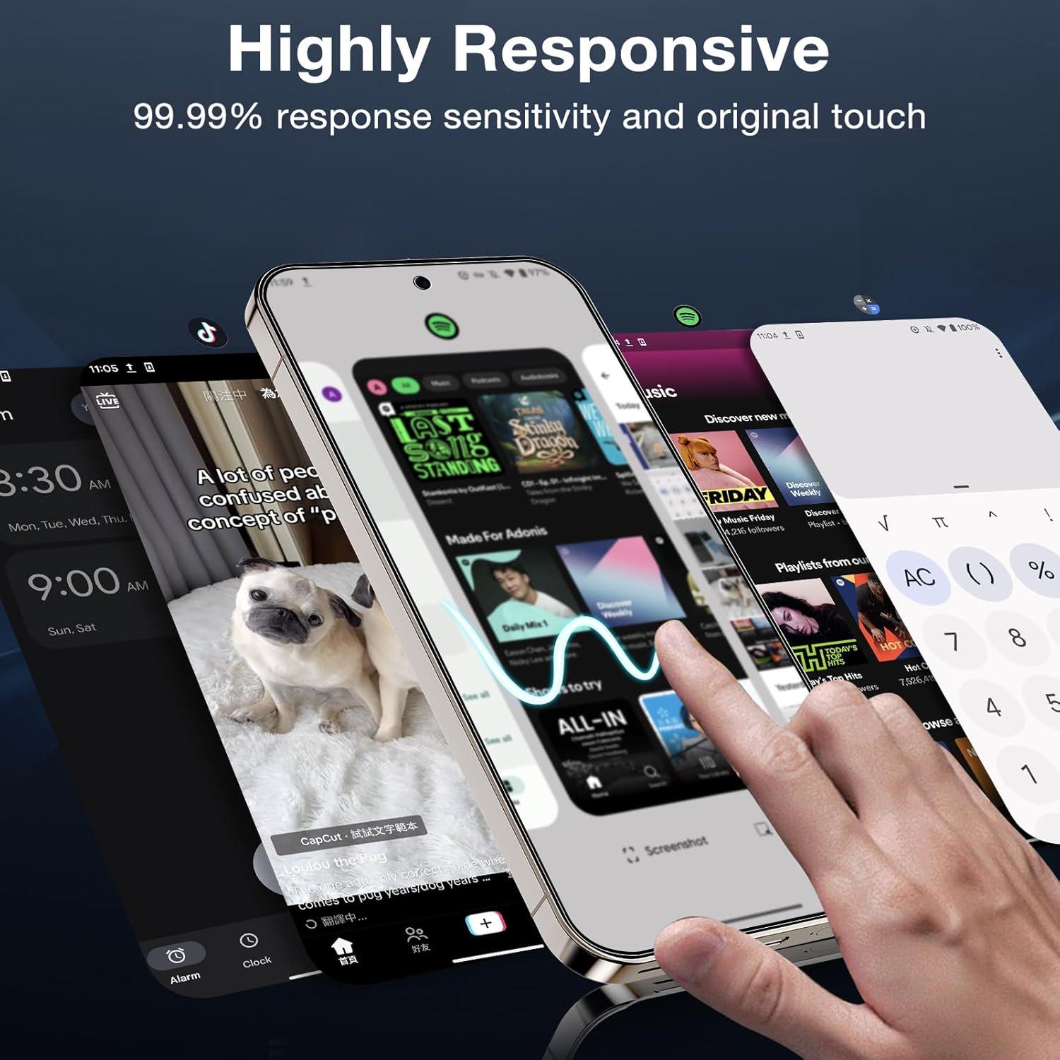 Protector de Pantalla Privado YWXTW para Google Pixel 9 Pro XL