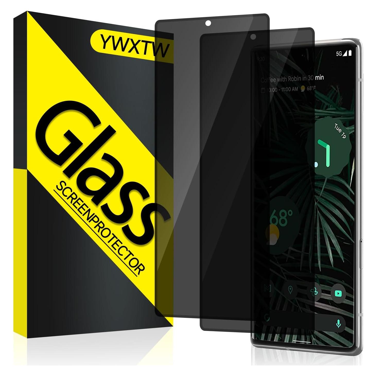 Protector de Pantalla Privado YWXTW para Google Pixel 6 Pro 6.7"