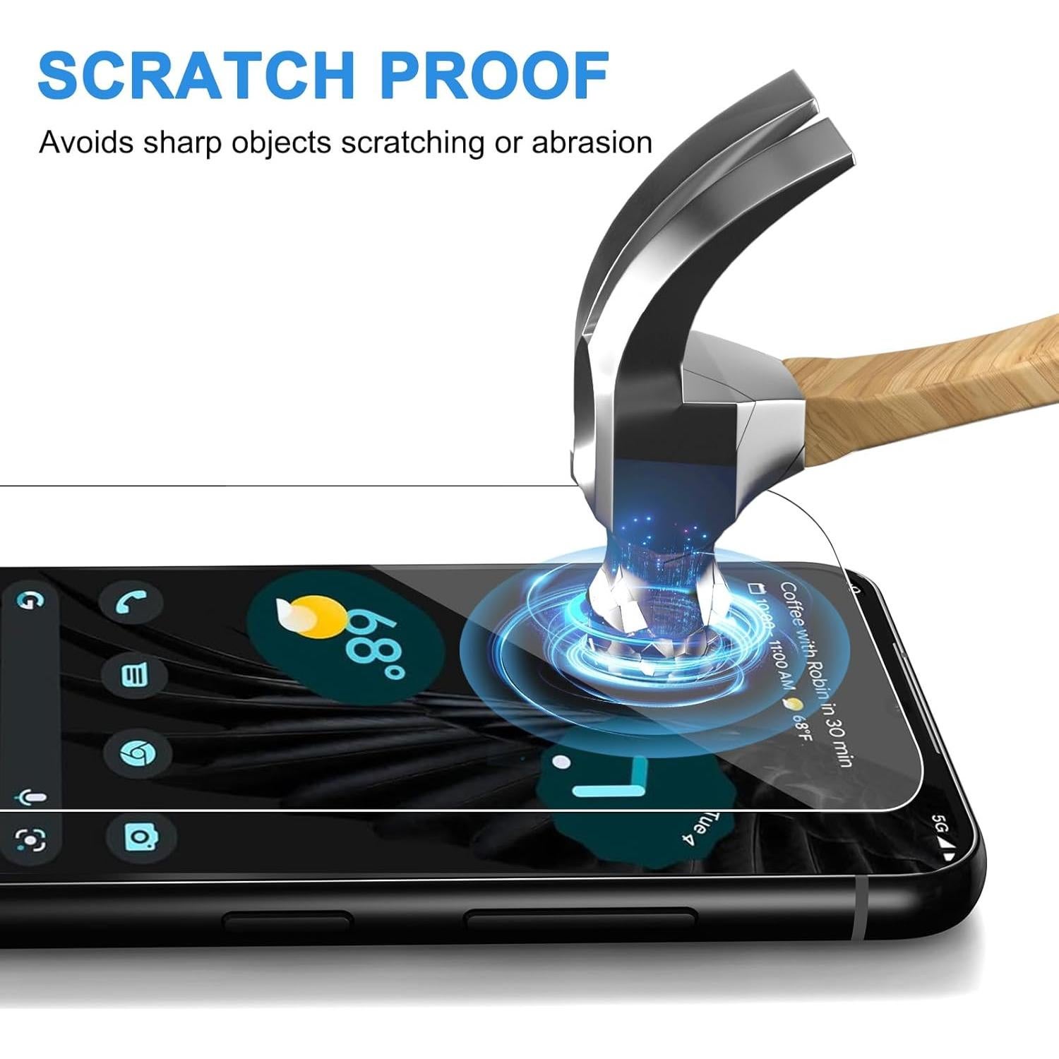 Protector de Pantalla Vidrio Templado AVOAR para Google Pixel 7 6.3"