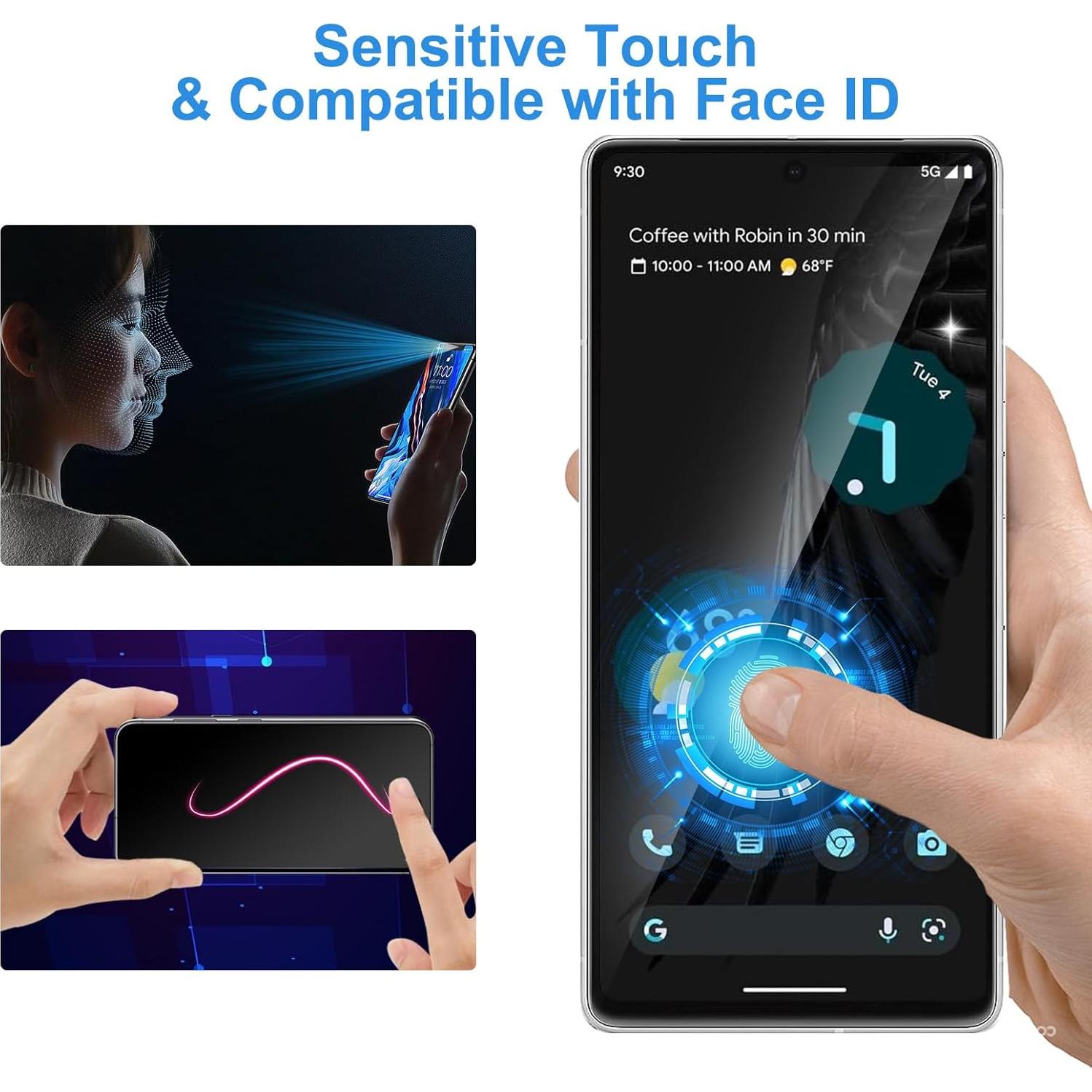 Protector de Pantalla Vidrio Templado AVOAR para Google Pixel 7 6.3"