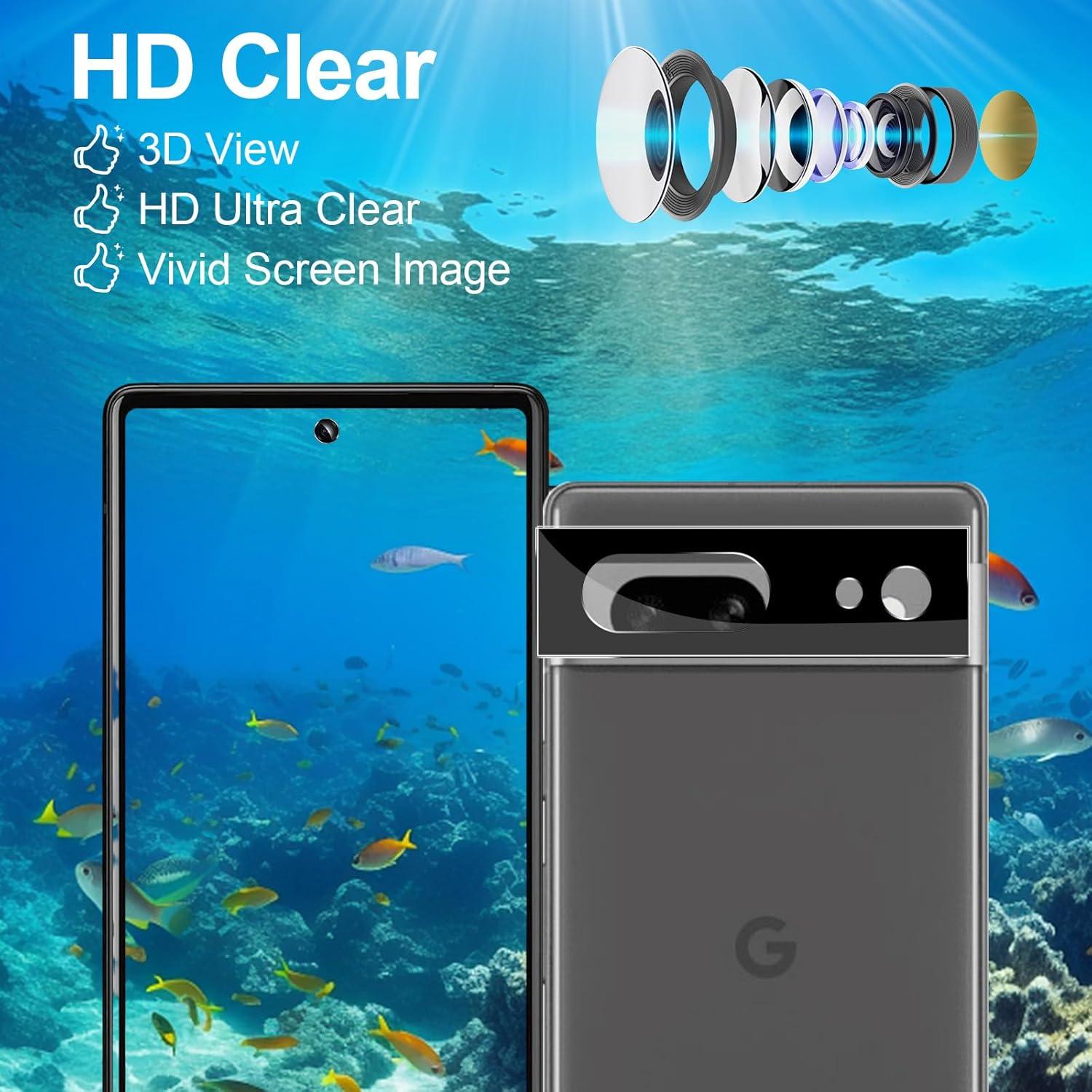 Protector de Pantalla Vidrio Templado AVOAR para Google Pixel 7 6.3"