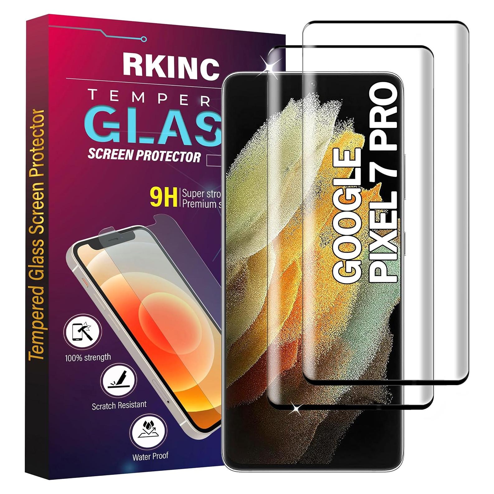Protector de Pantalla RKINC para Google Pixel 7 Pro - Vidrio Templado 9H