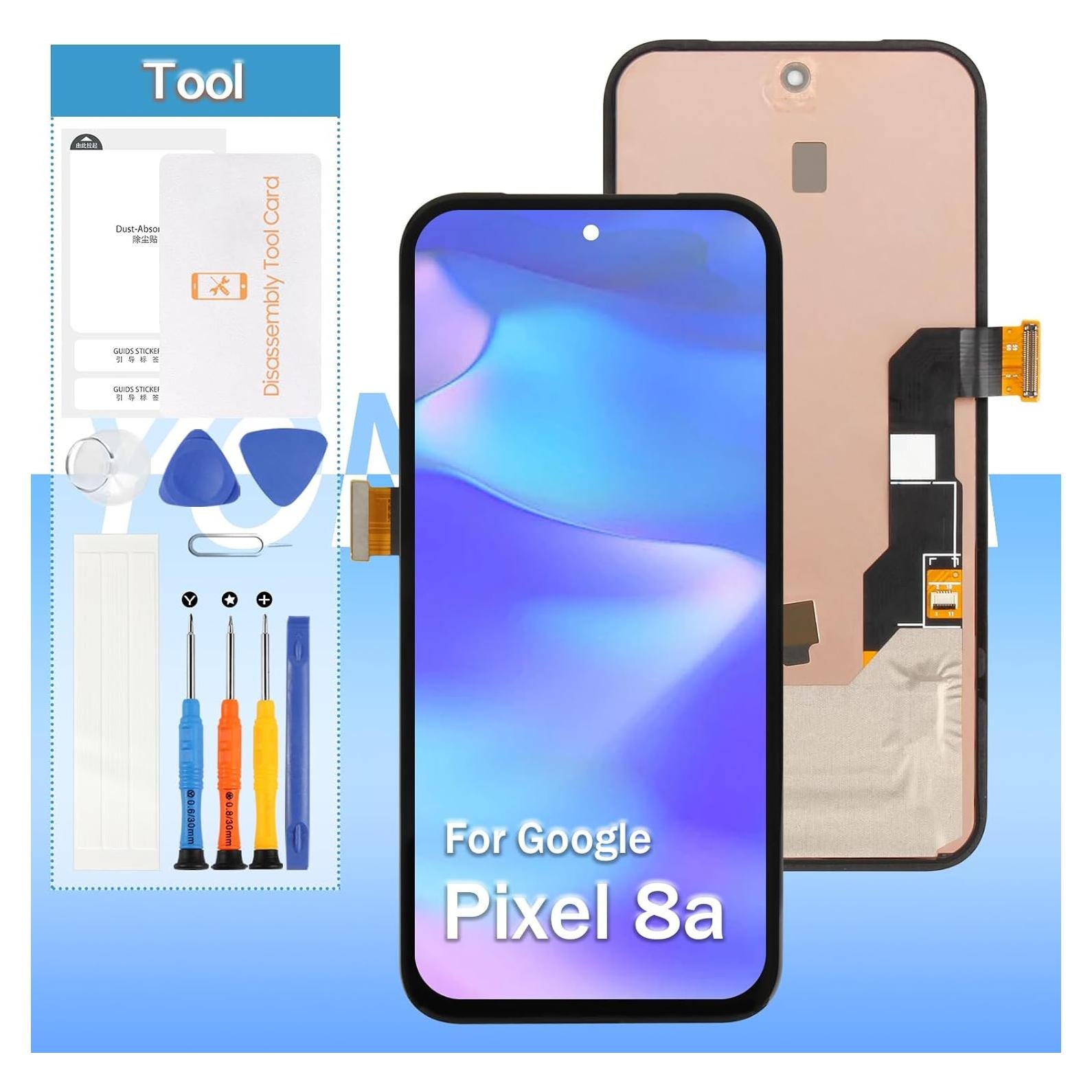 Pantalla LCD Original para Google Pixel 8A GKV4X - 6.1"