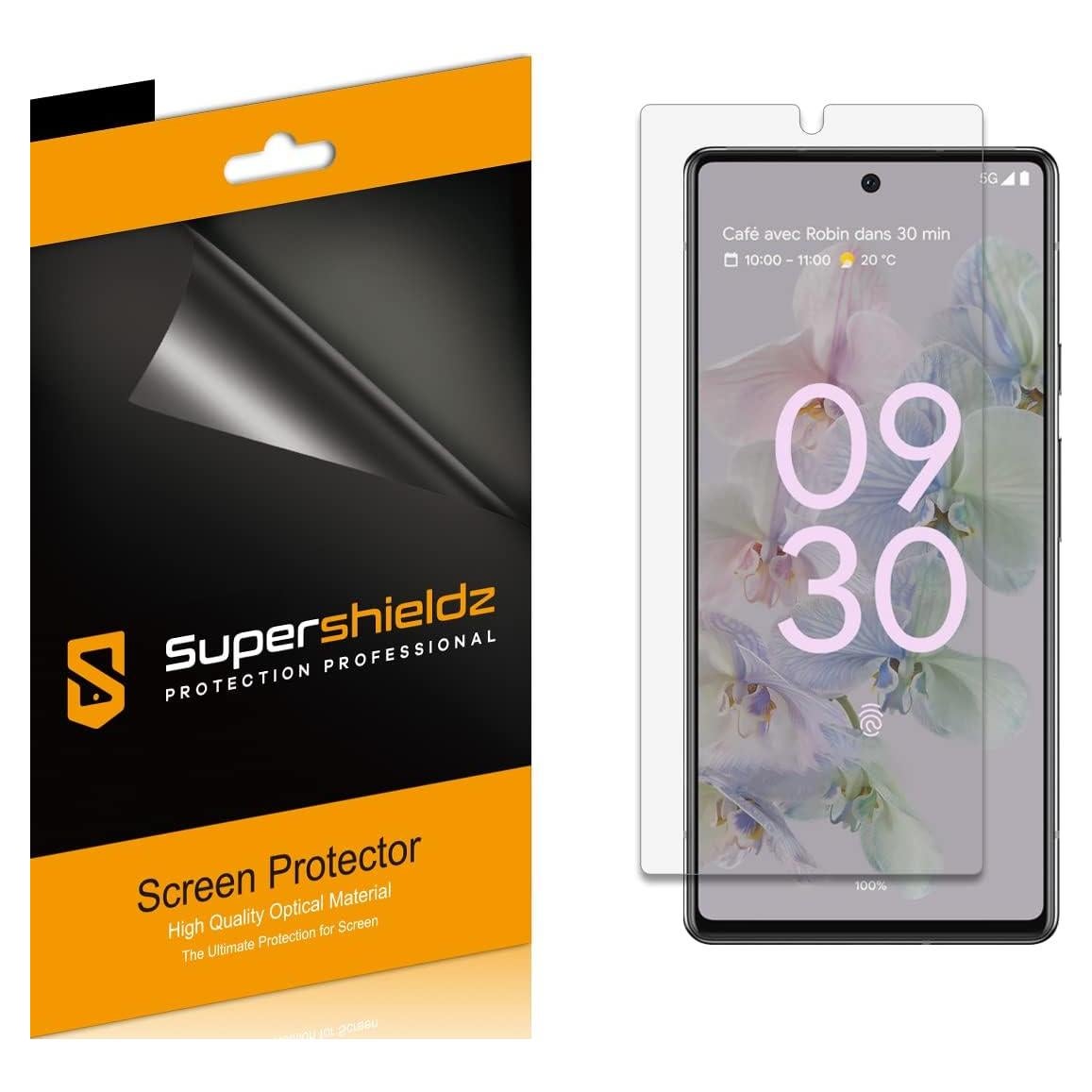 Protector de Pantalla Supershieldz para Google Pixel 6a - 6 Unidades