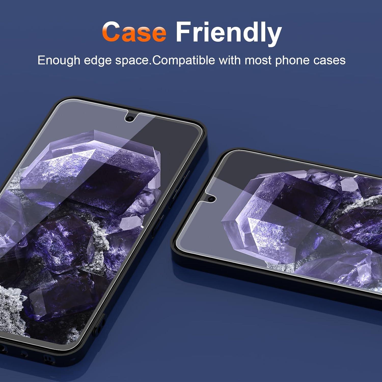 Protector de Pantalla TPU para Google Pixel 8 - 3 Paquete, Instalación Fácil